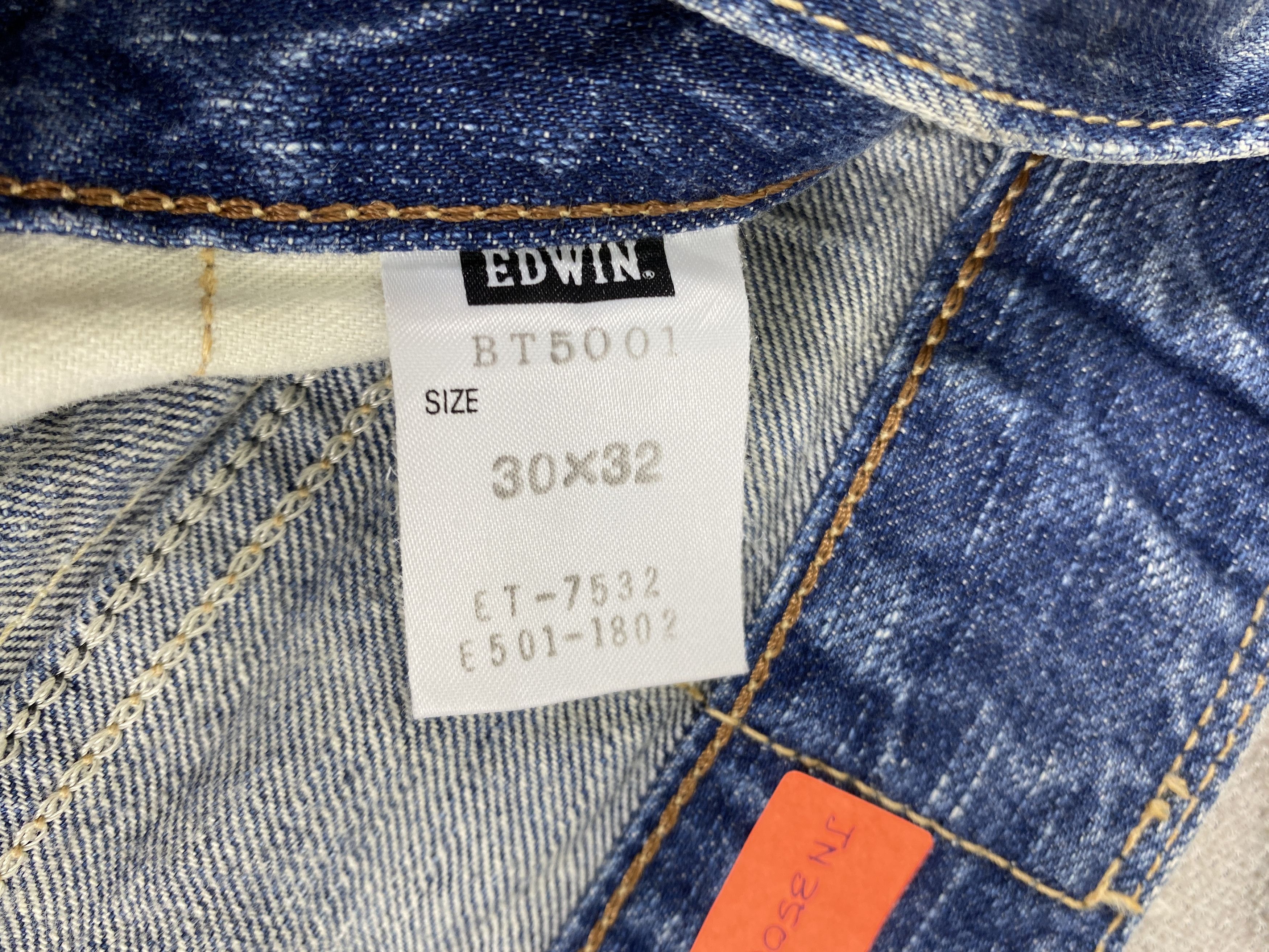 Edwin Mud Wash Vintage Edwin 503 Flare Denim 34x30.5-JN3506 Size US 34 / EU 50 - 9 Thumbnail
