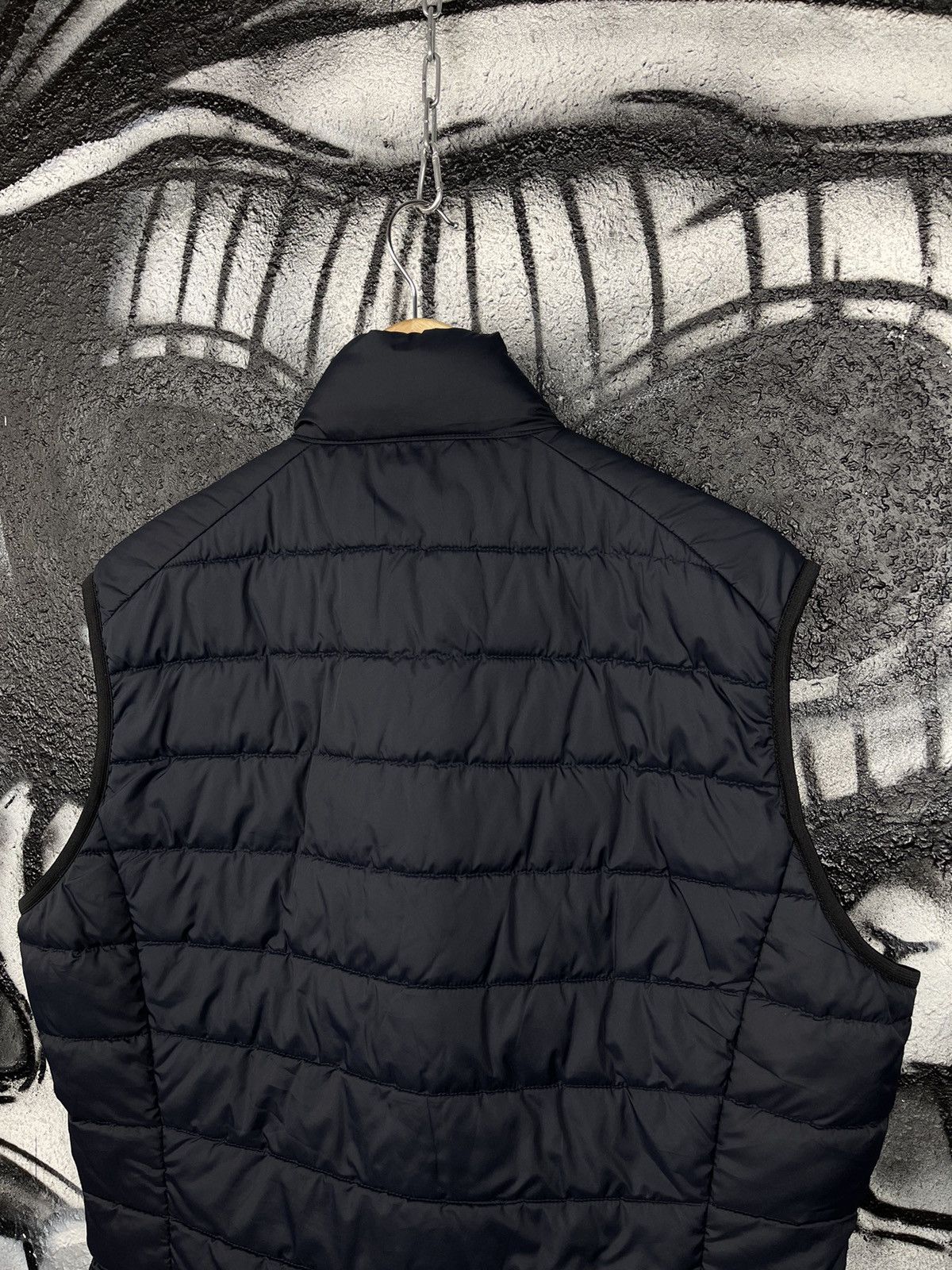 Marc O'Polo Marc O’ Polo Quilted Dark Blue Vest Recycled Fabric Men’s L Size US L / EU 52-54 / 3 - 10 Thumbnail