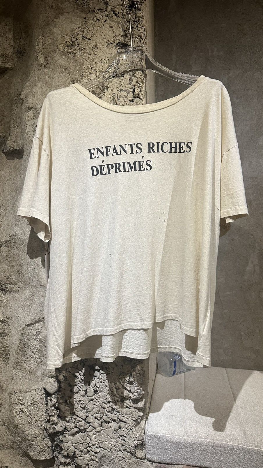 Enfants Riches Déprimés Logo Cream Tee