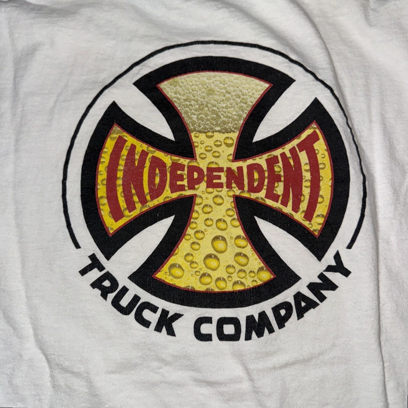 Vintage VINTAGE Independent Trucks T-Shirt Shirt White Small Logo Tee 90s Y2K Mens Boys Size US S / EU 44-46 / 1 - 5 Thumbnail