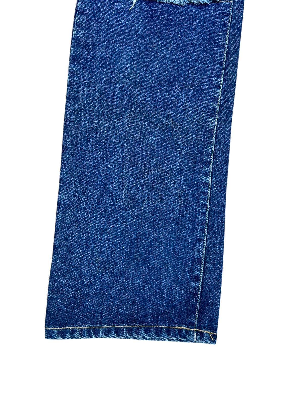 Coca Cola Vintage 90s Coca Cola Patchwork Denim Jeans Pant Size US 29 - 8 Thumbnail