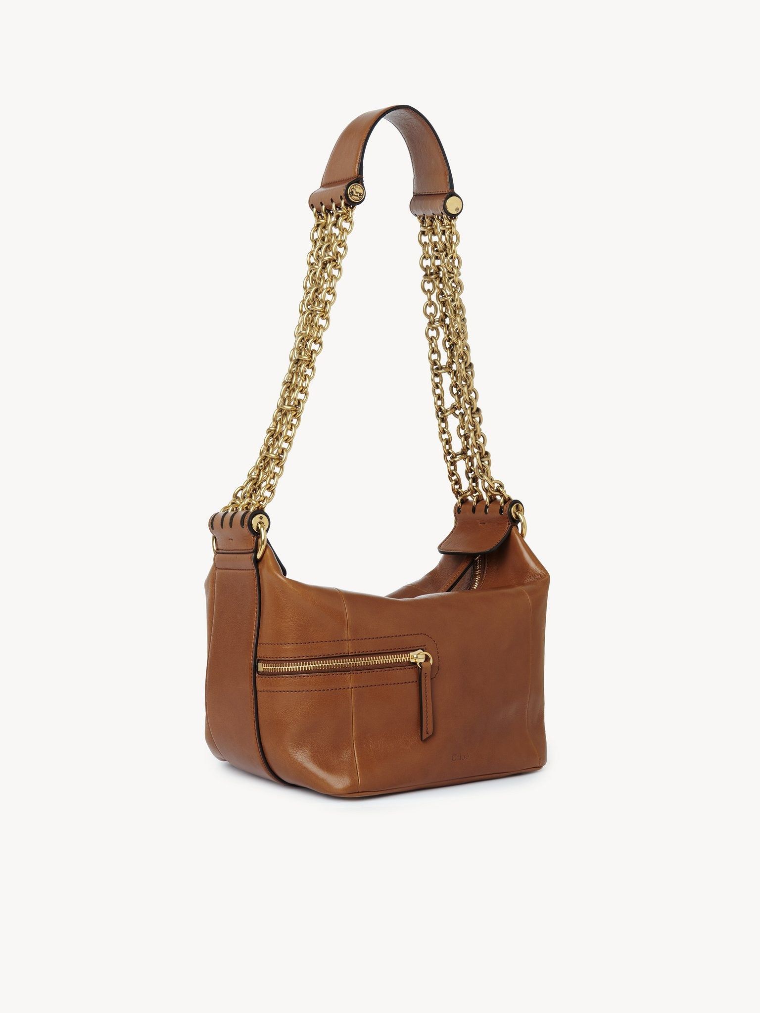 Chloe o1loc1c11125 Size: OS / Leather Camera Chain Bag in Brown Size ONE SIZE - 3 Thumbnail