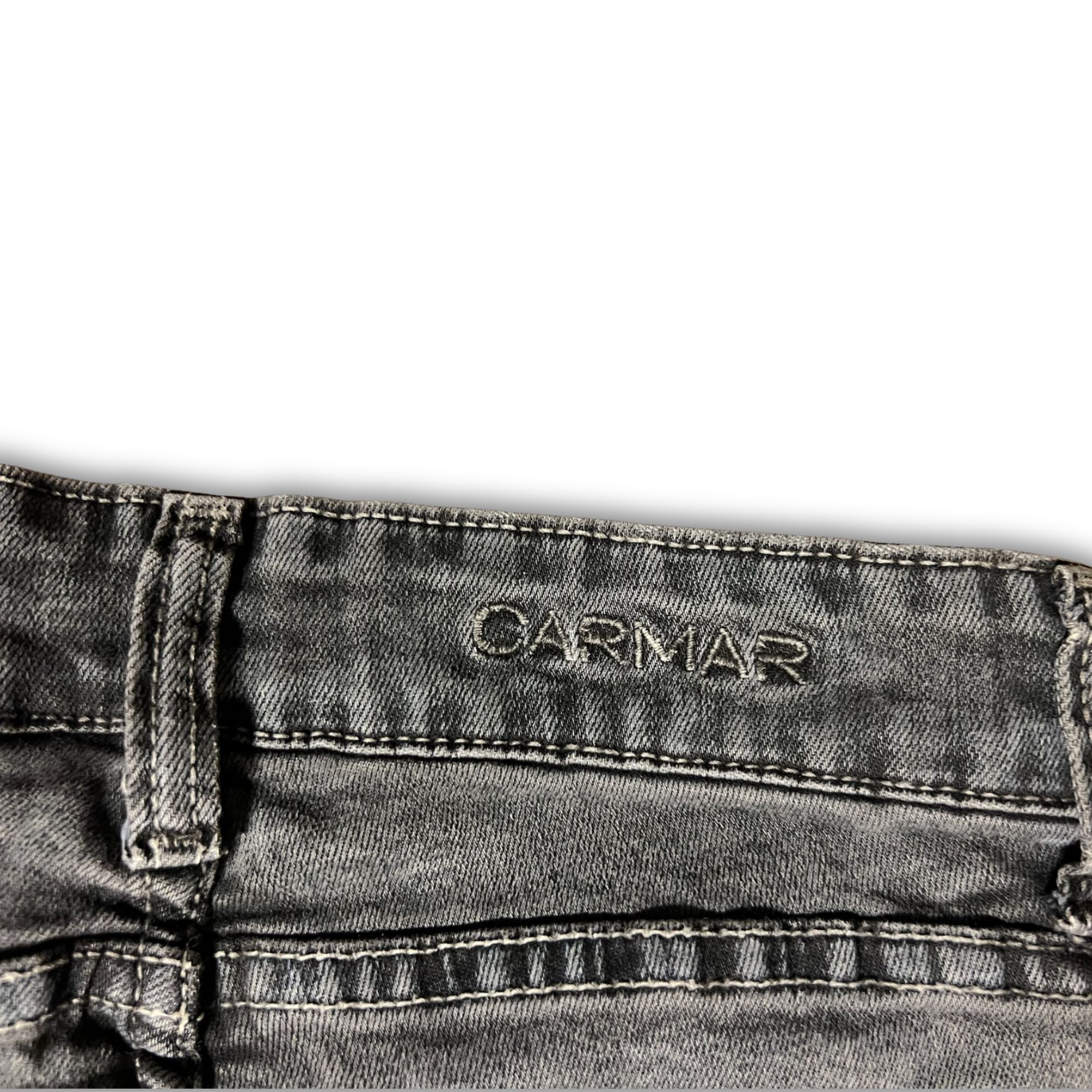 Other Carmar High Rise Skinny Jeans Gray Distressed Style Size XXS Size 26" / US 2 / IT 38 - 5 Thumbnail