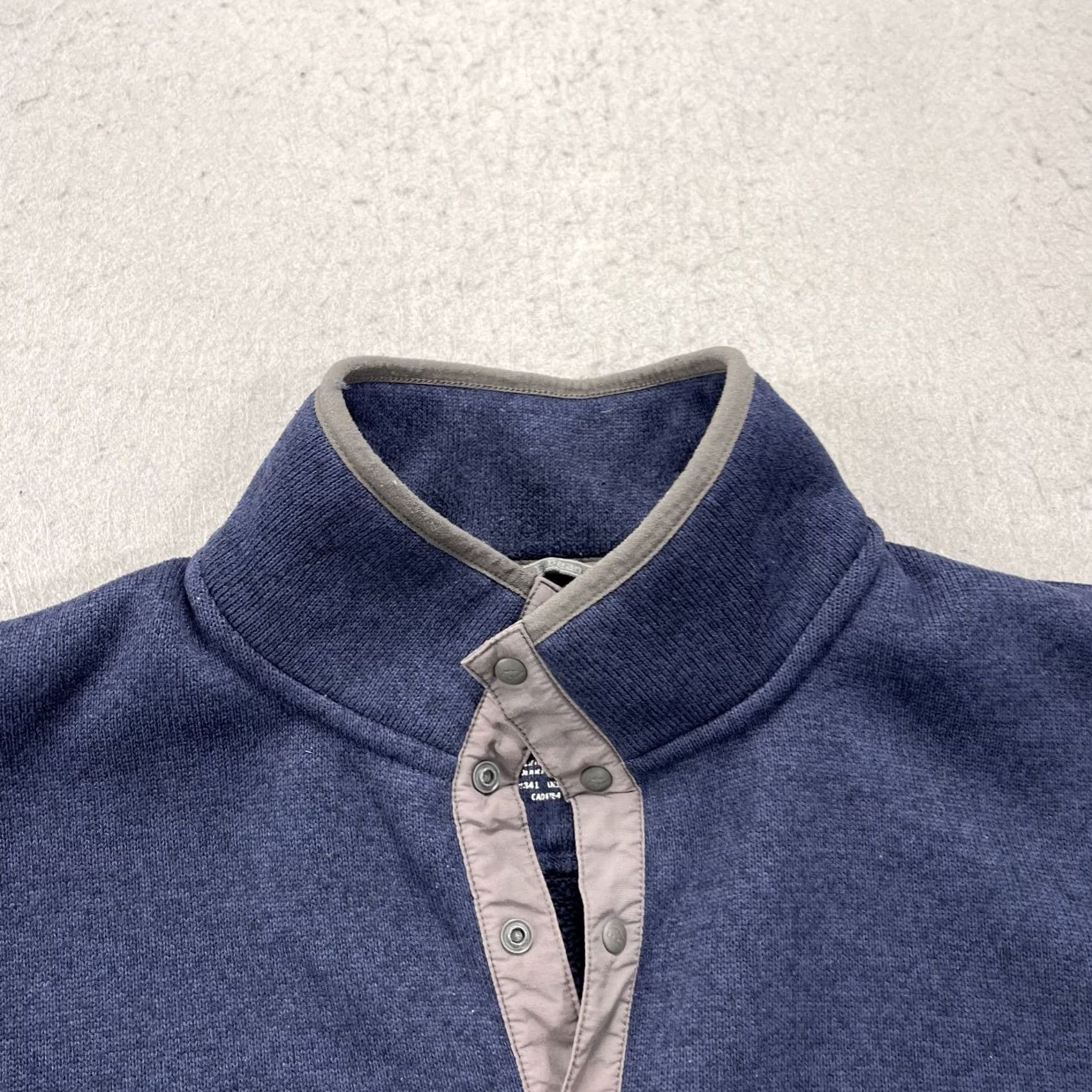 Vintage L.L. Bean Jacket Mens XL Blue Fleece Pullover Snap T Zip Outdoor Regular Fit Size US XL / EU 56 / 4 - 4 Thumbnail