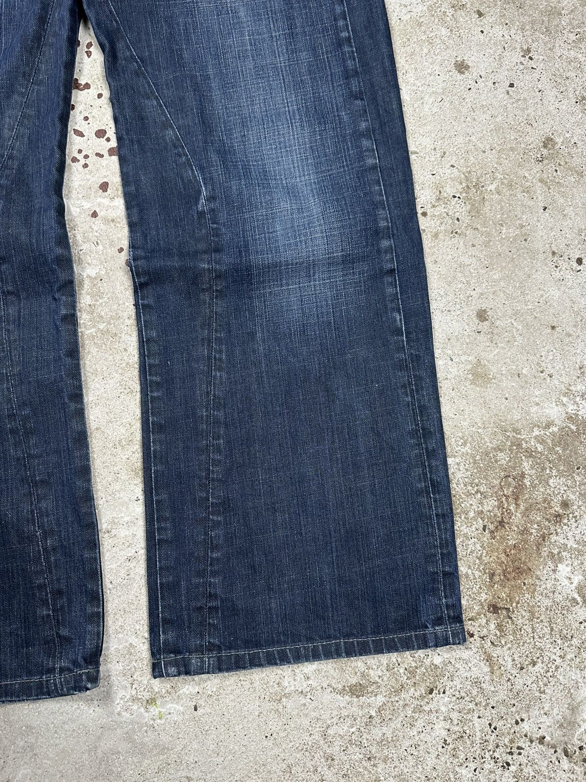 G-Star × Japanese Brand × Vintage Vintage Y2K G Star Raw Baggy Radar Cover Loose Denim Pants Size US 32 / EU 48 - 3 Thumbnail
