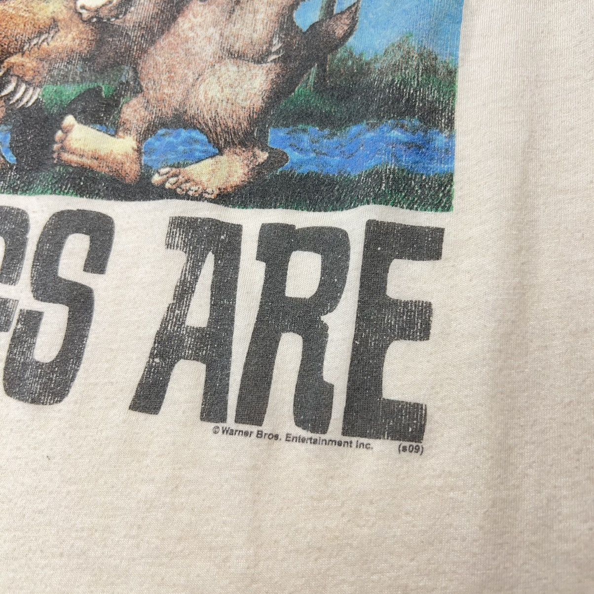 Junk Food Junk Food Tee Shirt Where The Wild Things Are Faded Y2K Size M / US 6-8 / IT 42-44 - 3 Thumbnail