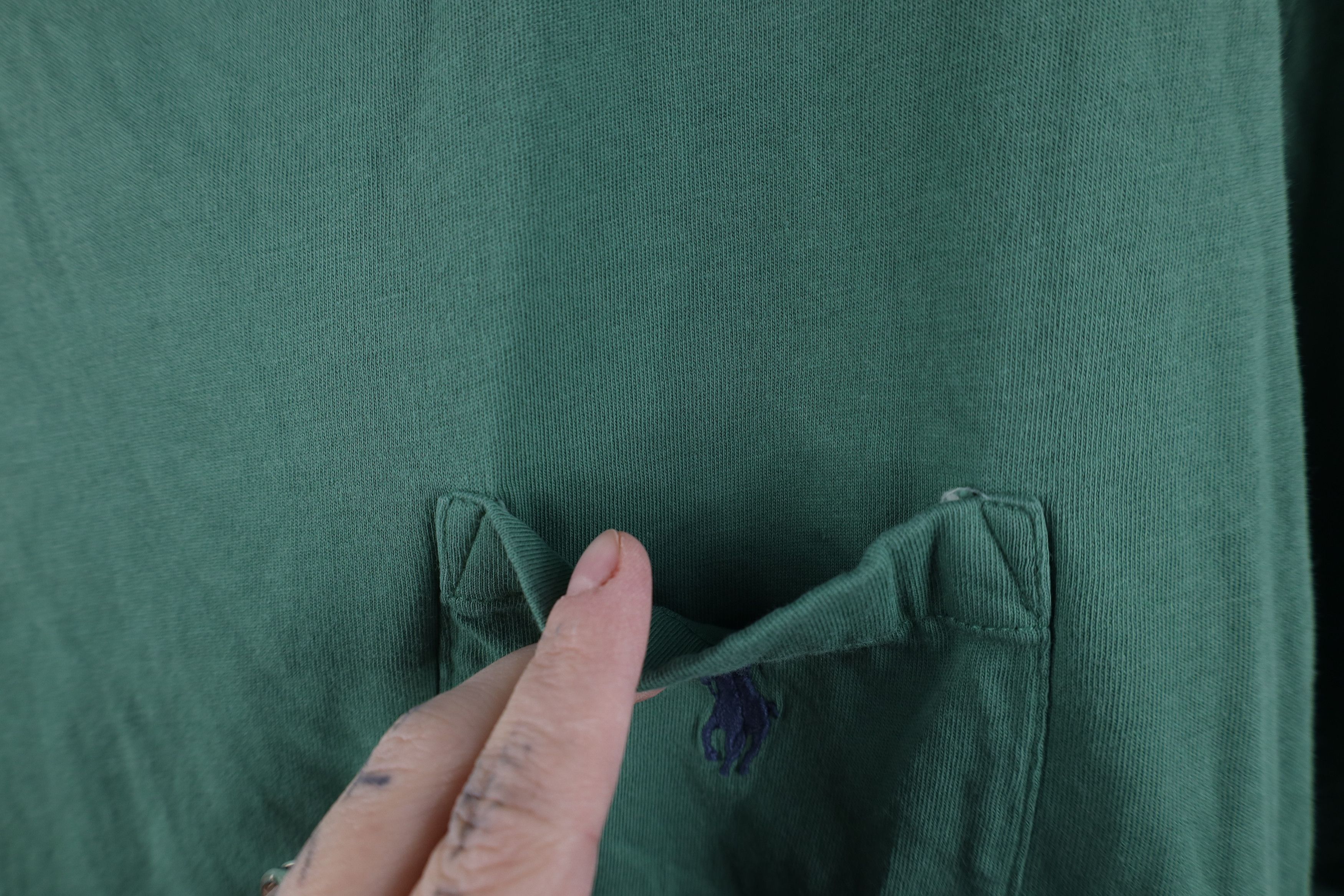 Ralph Lauren Vintage Y2K Ralph Lauren Short Sleeve Pocket T-Shirt Size US XL / EU 56 / 4 - 5 Thumbnail