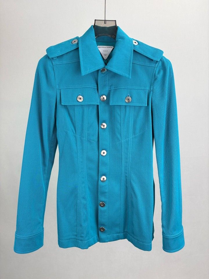 Bottega Veneta Bottega Veneta Salon 02 Wool Jacket IT 38 Size XS / US 0-2 / IT 36-38 - 1 Thumbnail