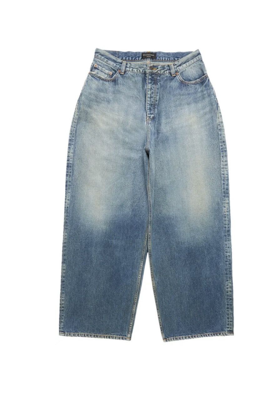 Balenciaga Baggy Wide Leg Denim Size US 32 / EU 48 - 1 Thumbnail