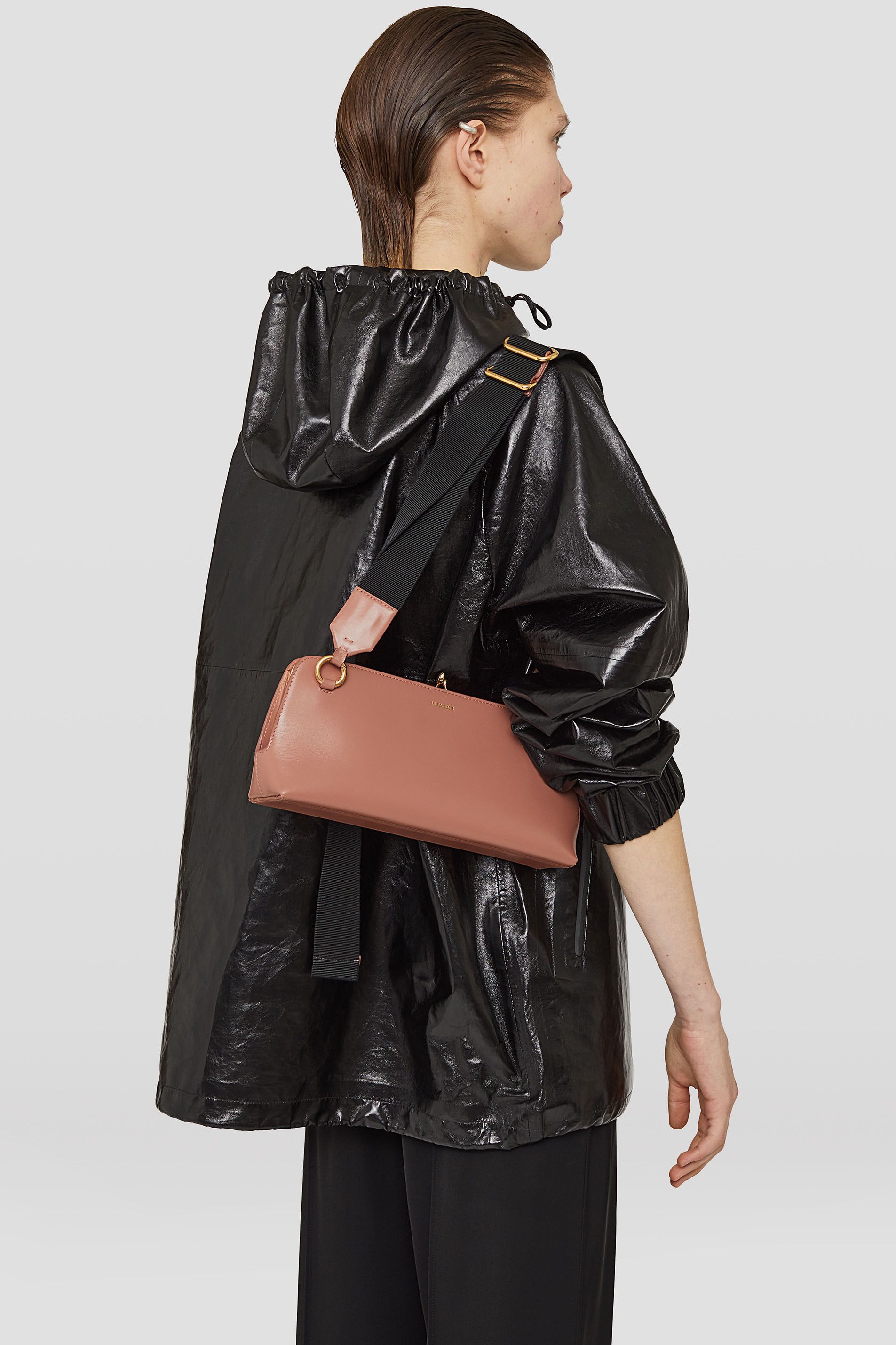 Jil Sander o1loc1c1124 Size: OS/Goji Flat Tape in Brown Size ONE SIZE - 4 Thumbnail