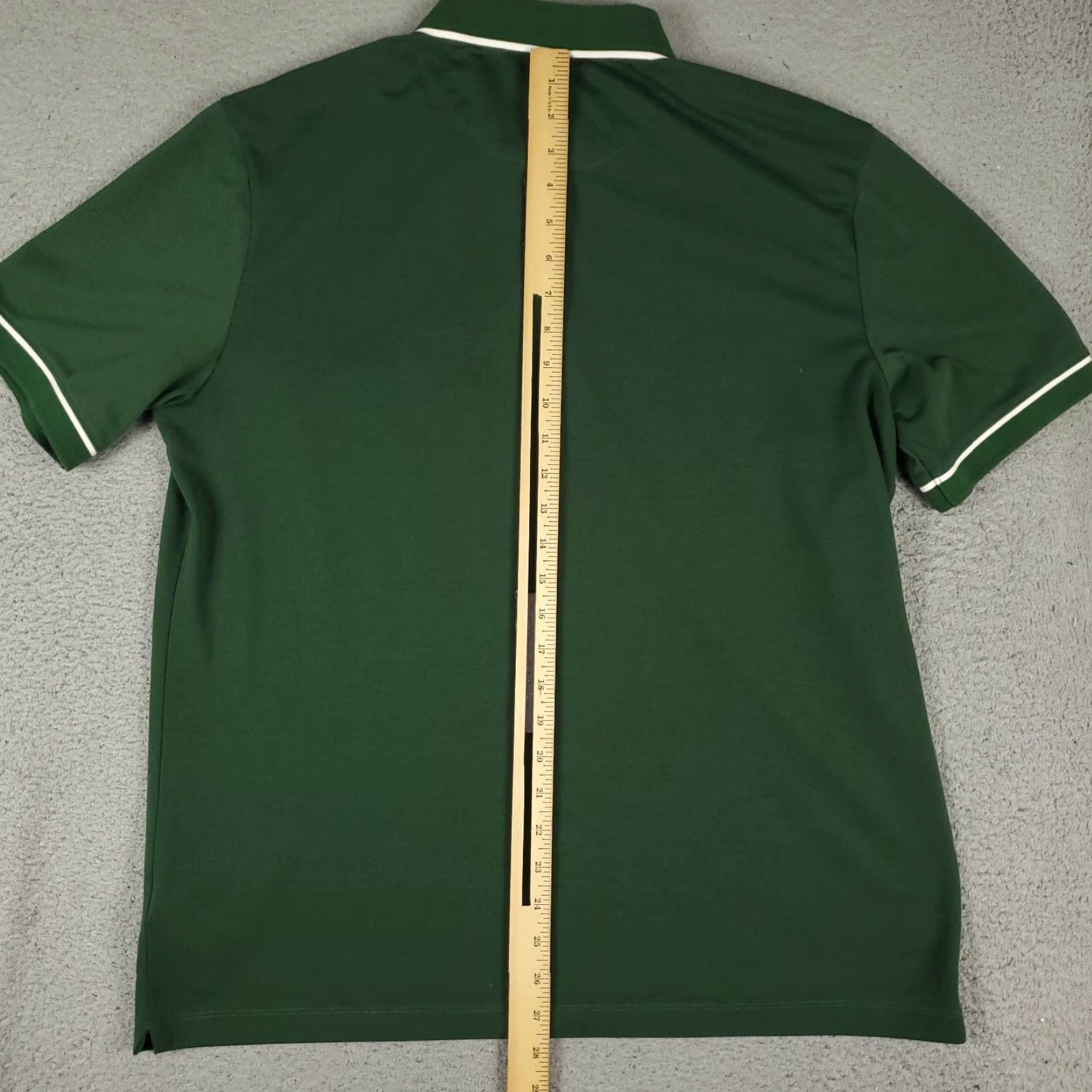 UNTUCKit UNTUCKit Polo Shirt Mens Large Green Polyester Golf Casual Short Sleeve Shirt Mens UNTUCKit Polo Size US L / EU 52-54 / 3 - 3 Thumbnail