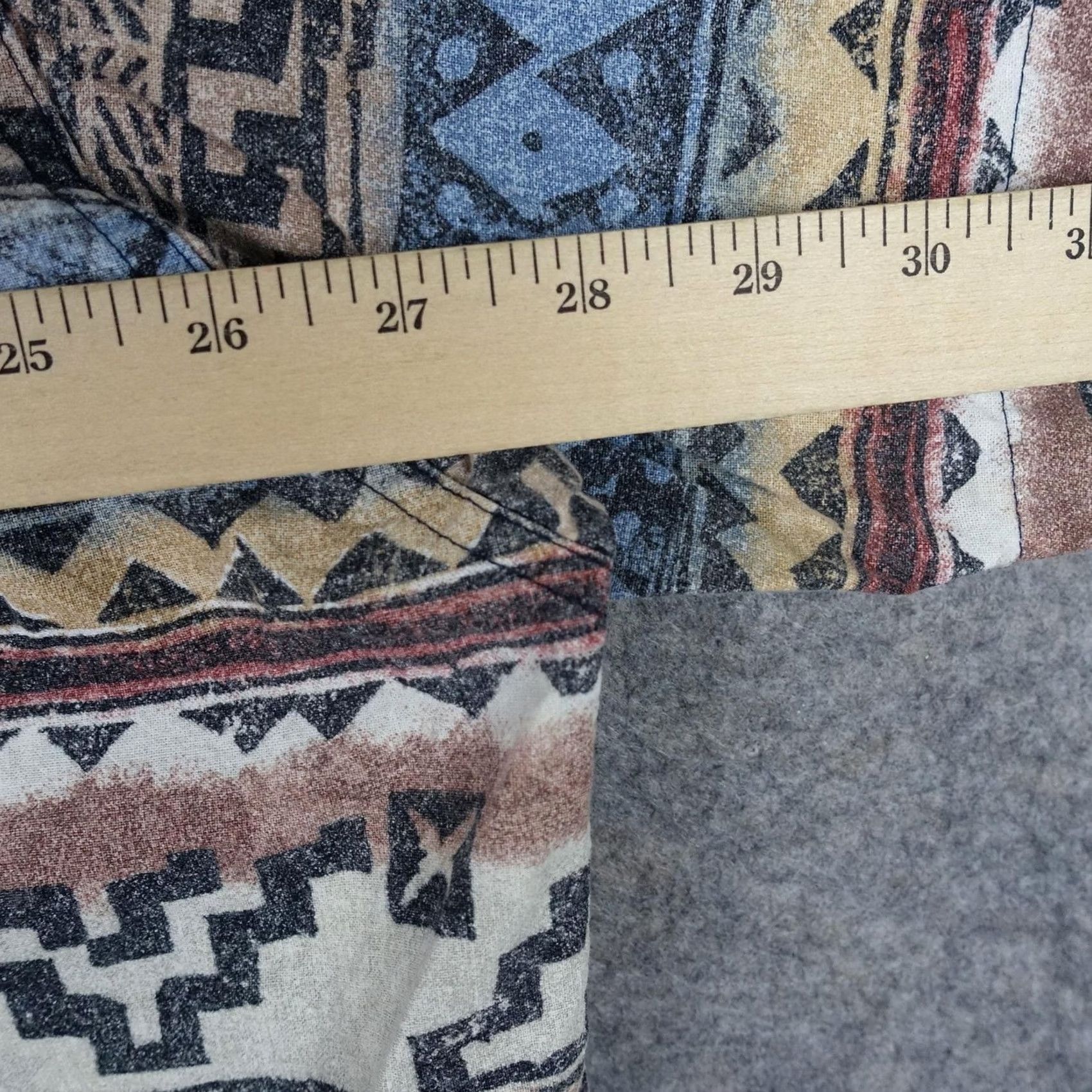 Marcs VINTAGE Marc Daniels Shirt Mens 2XL Brown Southwestern Tribal Aztec Short Sleeve Button-Up Collar Point Pockets Geometric Size US XXL / EU 58 / 5 - 6 Thumbnail