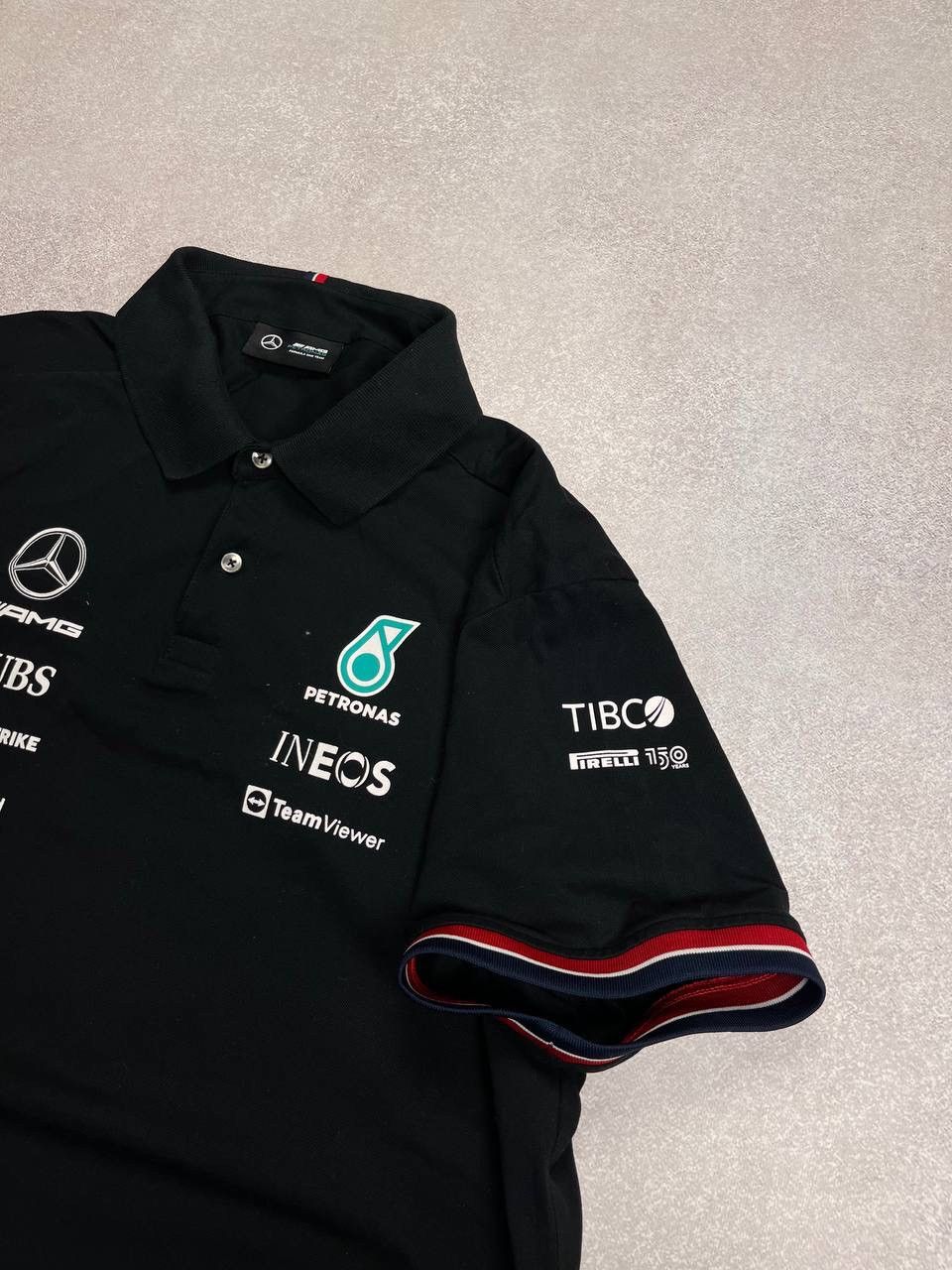 Mercedes-Benz × Vintage Vintage Mercedes Benz F-1 Petronas Racing Polo Shirt XL Size US XL / EU 56 / 4 - 7 Thumbnail