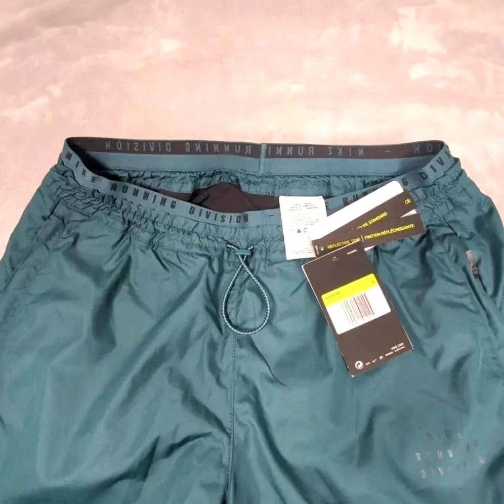 Nike Nike Running Division Pants Women S Green Blue Teal Lightweight Pockets Breathable Quick Dry 29 in Inseam Drawstring Track Pants Activewear Womens Size 28" / US 6 / IT 42 - 4 Thumbnail