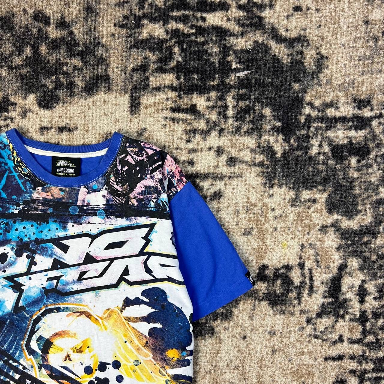 No Fear No Fear Allover Print Motocross Vintage Y2K T-Shirt 1TS7 Size US M / EU 48-50 / 2 - 2 Thumbnail