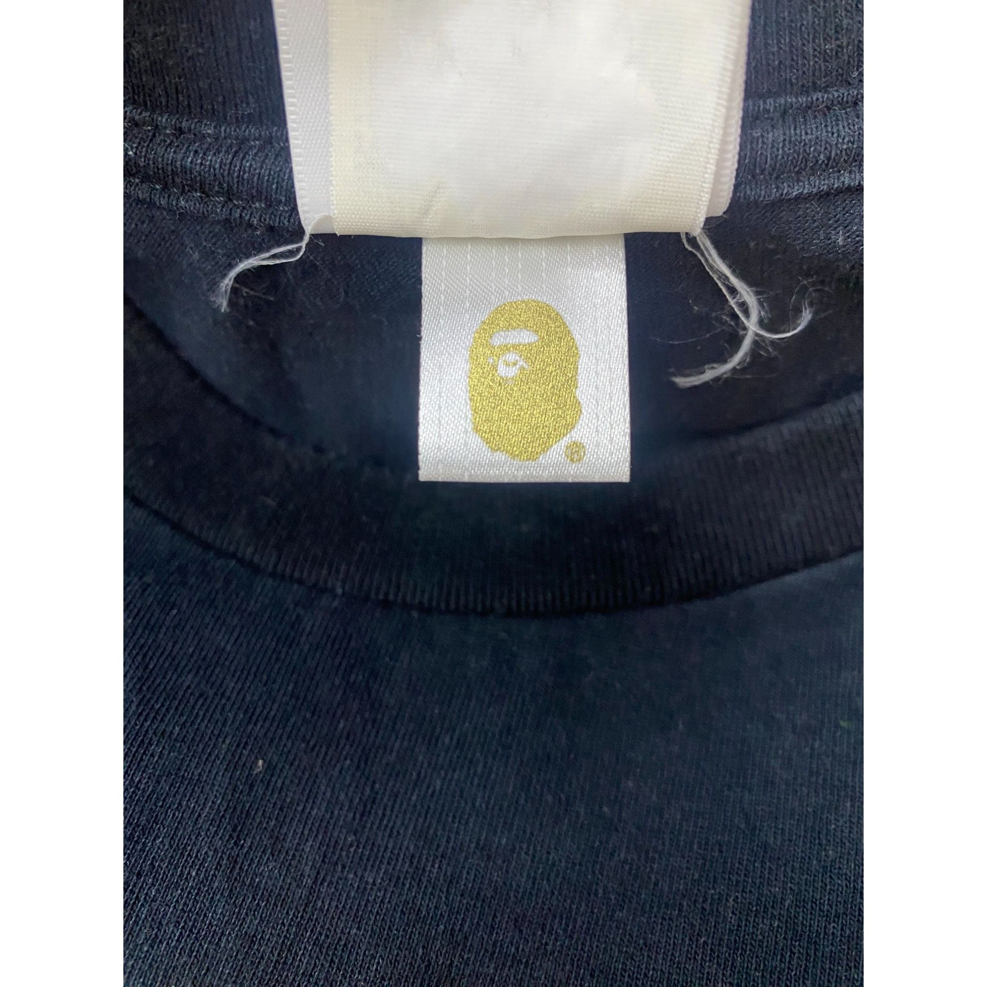 Bape BAPE RAINBOW BIG HEAD APE TEE BLACK SZ XL Size US XL / EU 56 / 4 - 4 Thumbnail