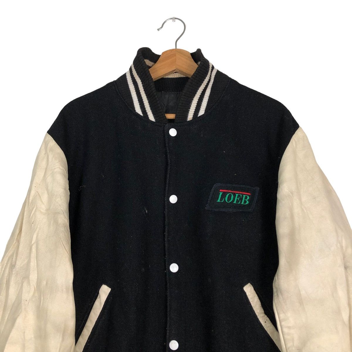 Japanese Brand 🔥VINTAGE VARSITY LEATHER JACKET ASTRO SPORTSWEAR USA Size US M / EU 48-50 / 2 - 3 Thumbnail