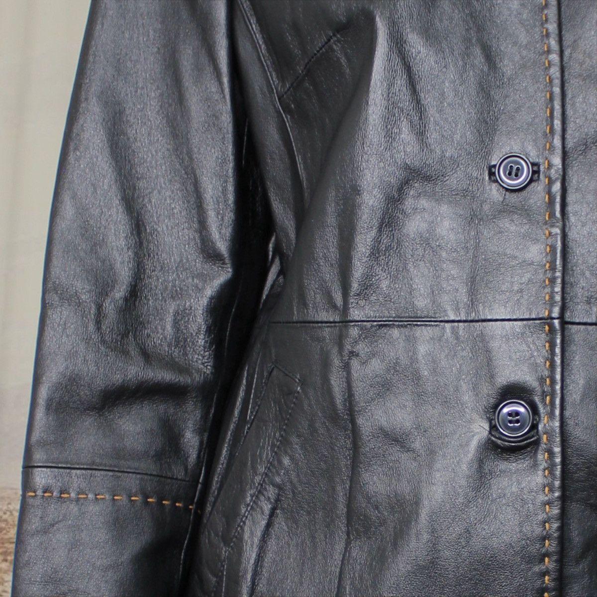 Other 🐈‍⬛LEATHER TRENCH COAT🐈‍⬛ Size L / US 10 / IT 46 - 4 Thumbnail