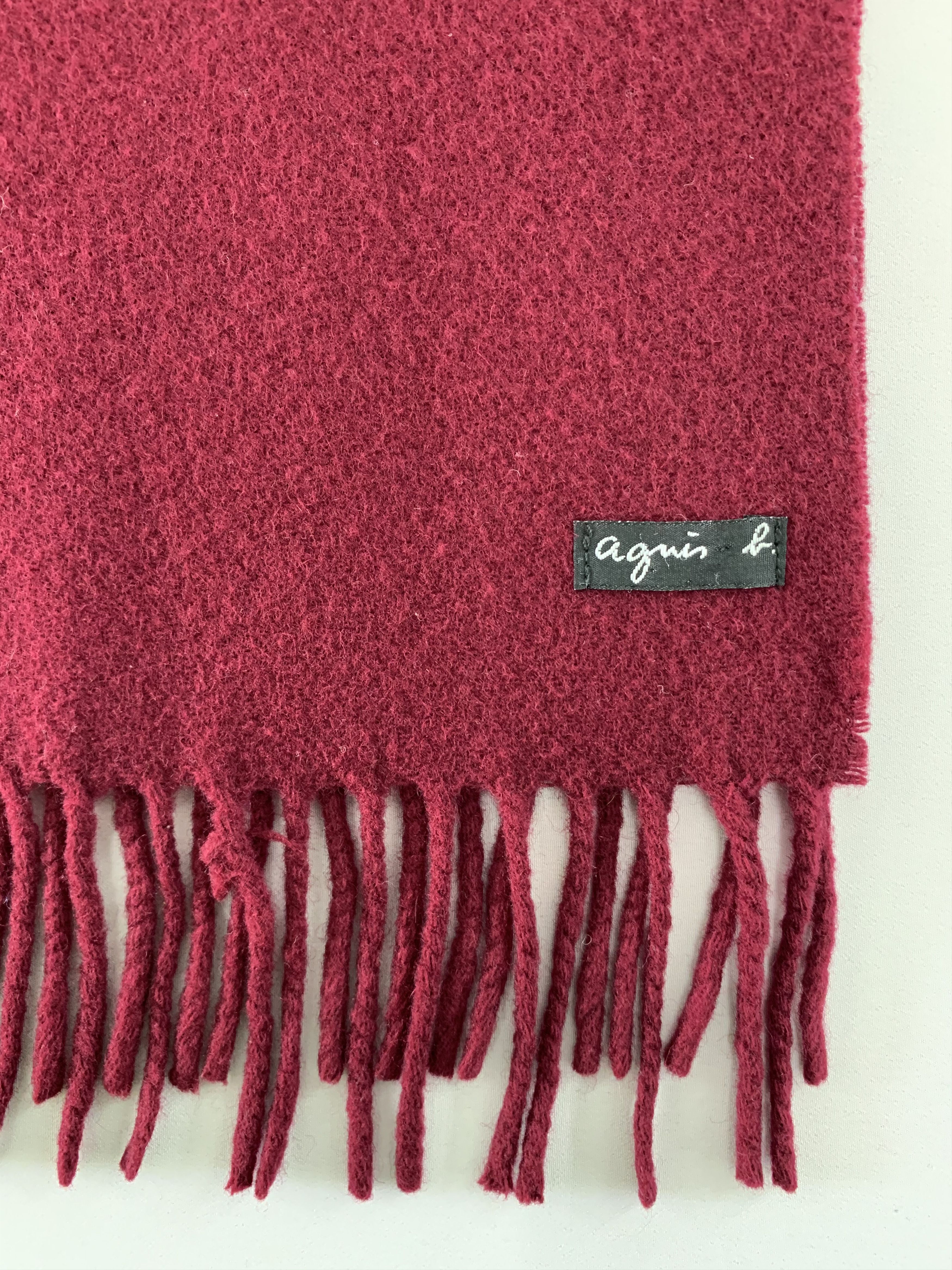 agnes b. Agnes b Scarf Wool Muffler Neck Wrap BL4291 Size ONE SIZE - 4 Thumbnail