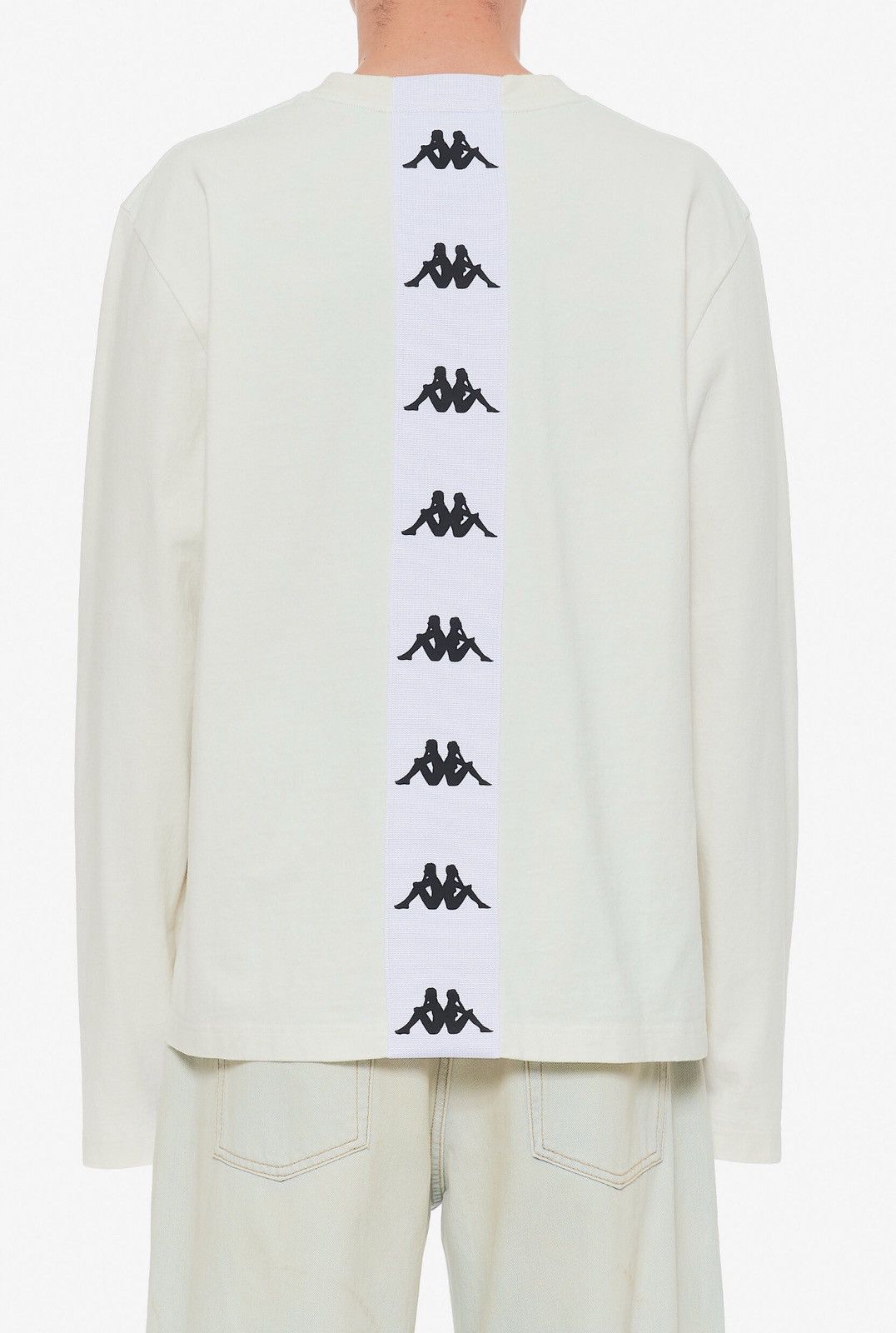 Acne Studios Last Acne Studios x Kappa Logo Long-Sleeve Cotton T-Shirt Size US S / EU 44-46 / 1 - 2 Thumbnail