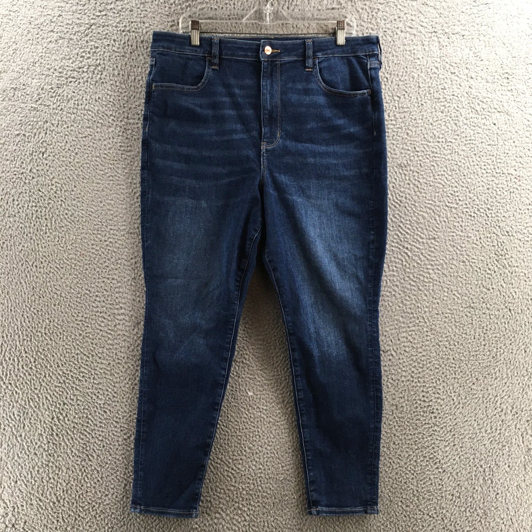 American Eagle Outfitters American Eagle Outfitters Cropped Jeans Womens 18 Short Blue Denim Cotton Blend Jeans Womens 18 Short Blue Denim Cotton Blend Size 40" / US 18 - 2 Thumbnail