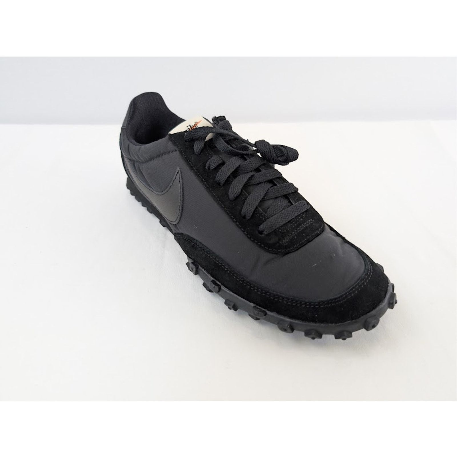 CDG by Comme des Garcons × Nike o1rshd1 Waffle Racer Low Top Sneaker in Black / White 8 Size US 8 / EU 41 - 3 Thumbnail
