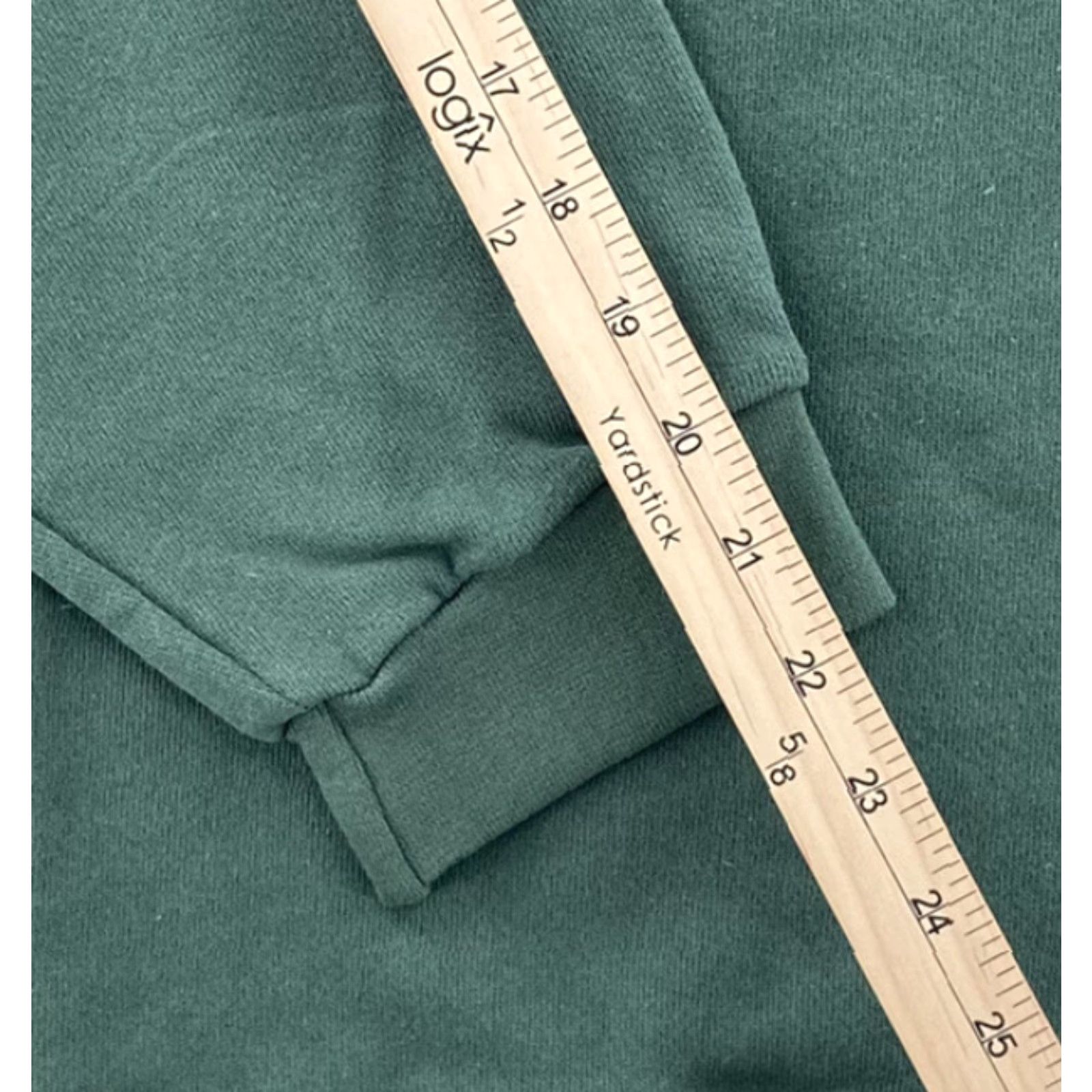 Hanes VINTAGE Hanes Green Crew Neck Sweater Adult 3XL Fleece Pullover Y2K Mens Size US XXL / EU 58 / 5 - 8 Thumbnail