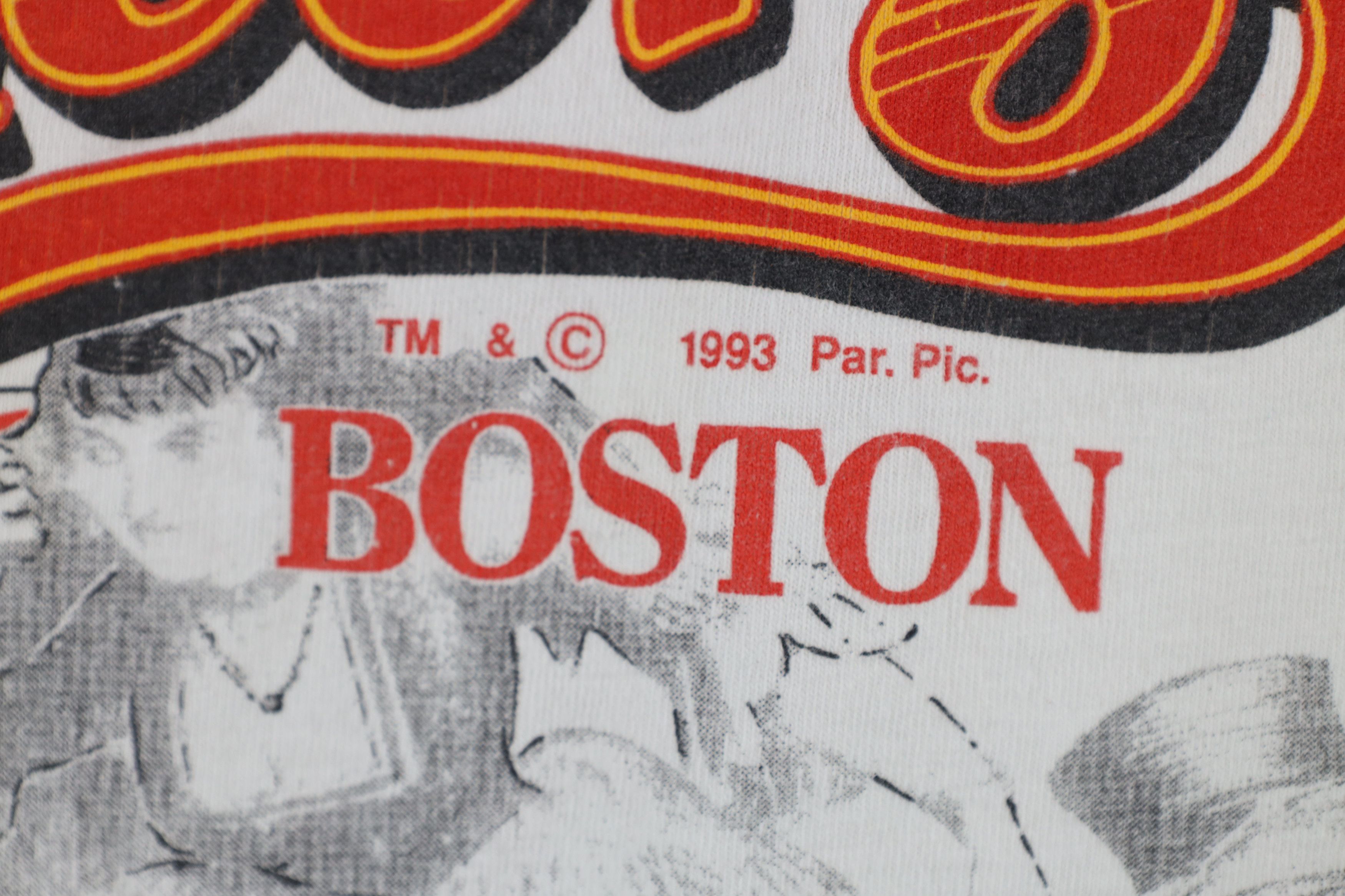 Vintage Vintage 90s Streetwear Boston Short Sleeve T-Shirt USA Size US XL / EU 56 / 4 - 5 Thumbnail