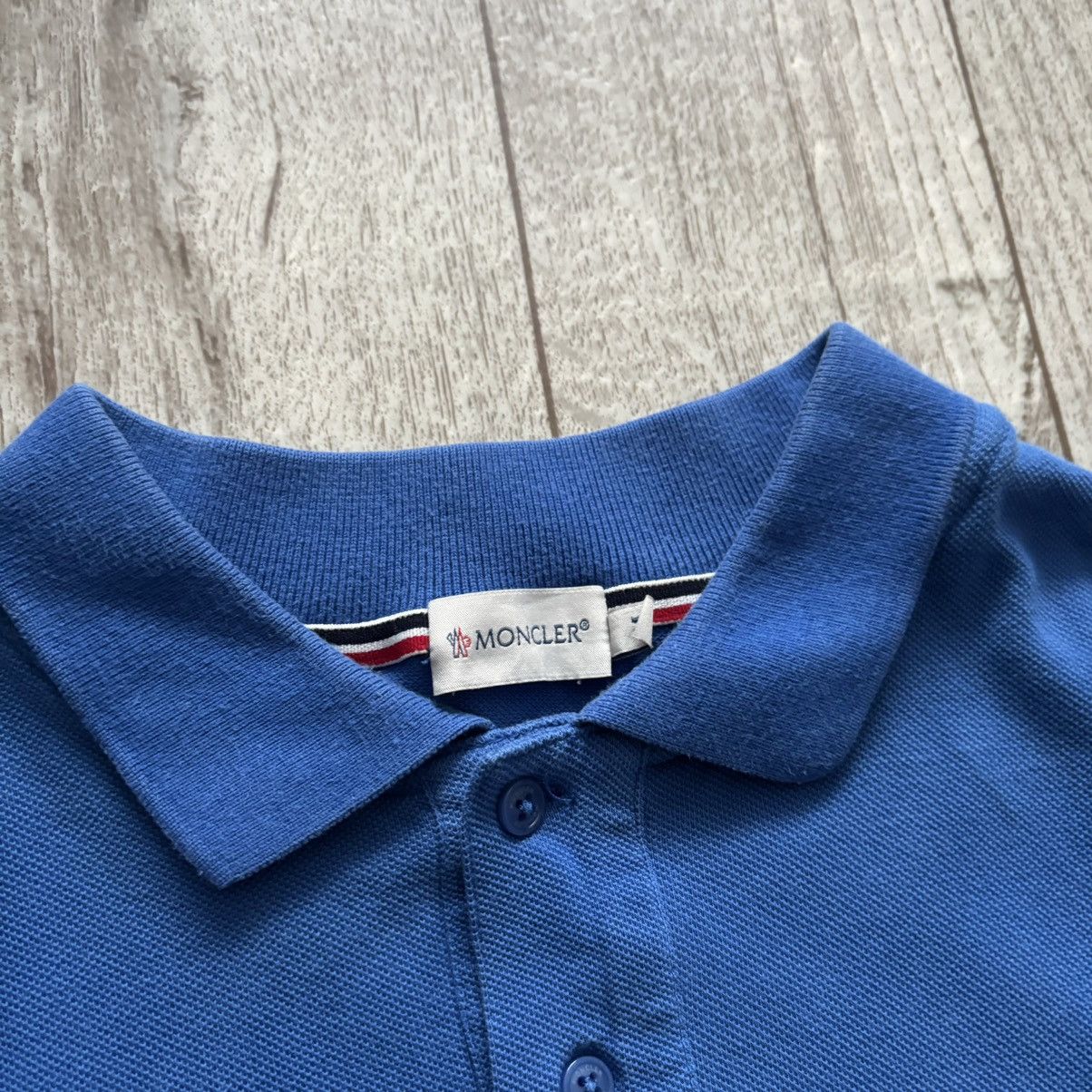 Moncler Moncler Manica Corta Logo Polo Size US M / EU 48-50 / 2 - 3 Thumbnail