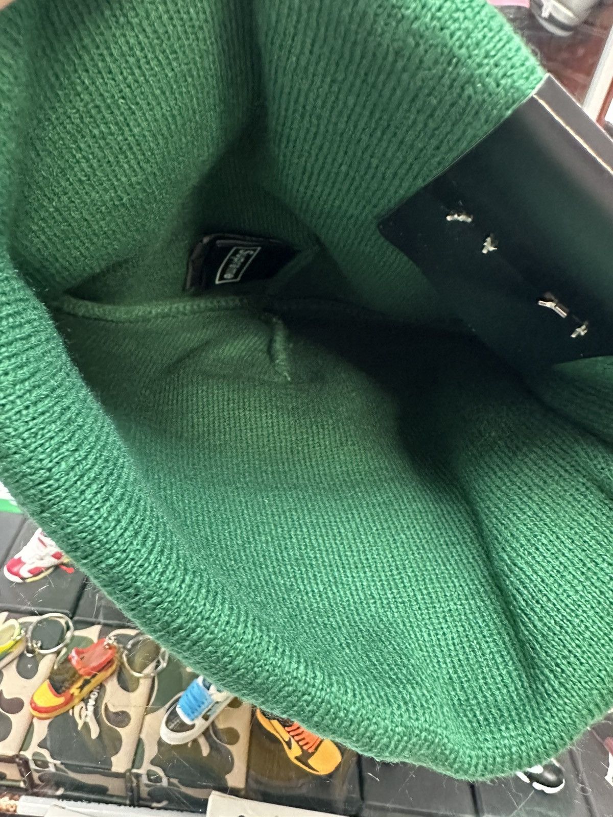 Supreme Supreme ‘Tribal’ Beanie (Green) Size ONE SIZE - 3 Thumbnail