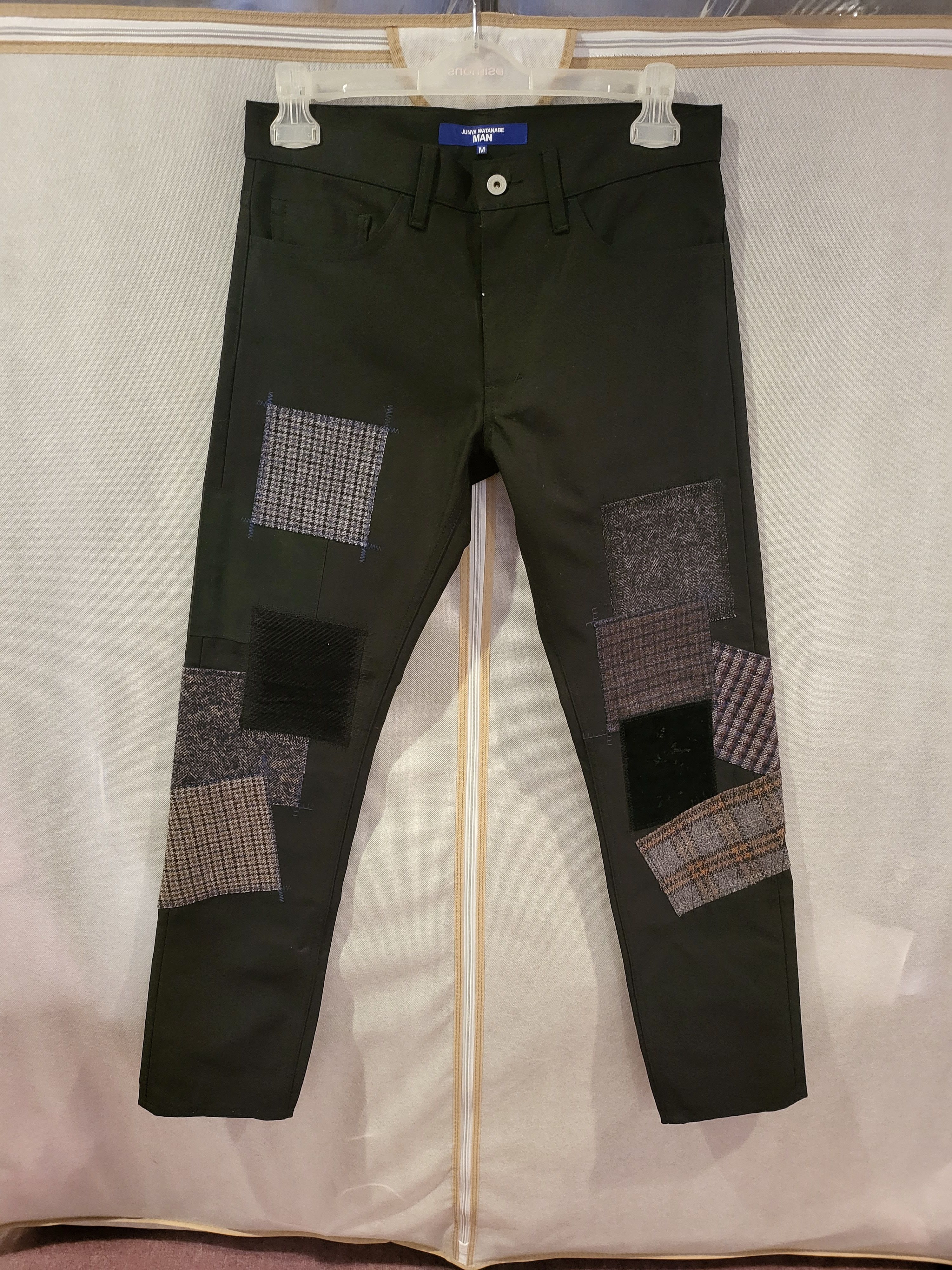 Junya Watanabe Cotton Patchwork Slim-Fit Jeans Size US 32 / EU 48 - 3 Thumbnail
