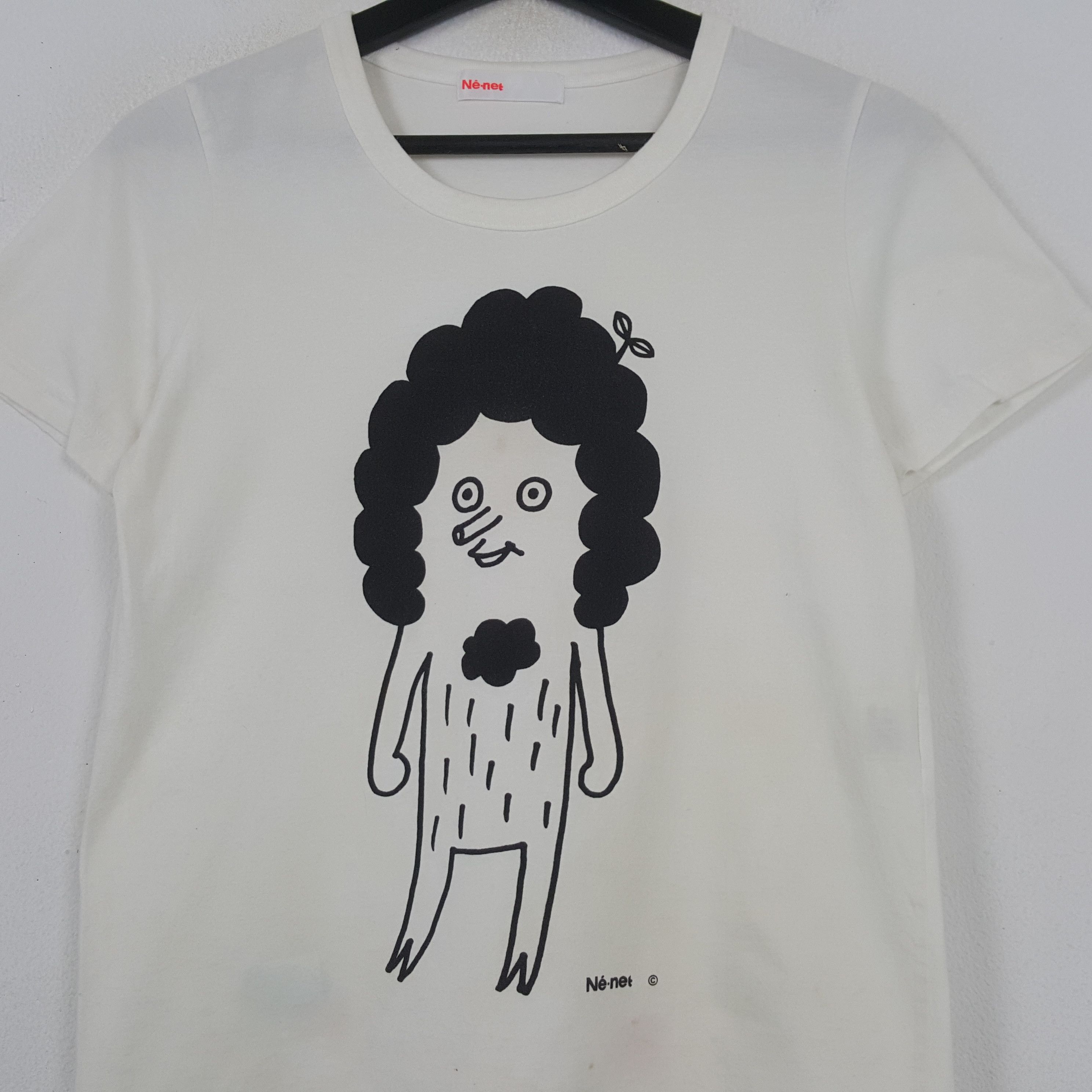 Ne-Net NE-NET by ISSEY MIYAKE Japanese Designer Tshirt C294N4 Size US XS / EU 42 / 0 - 2 Thumbnail