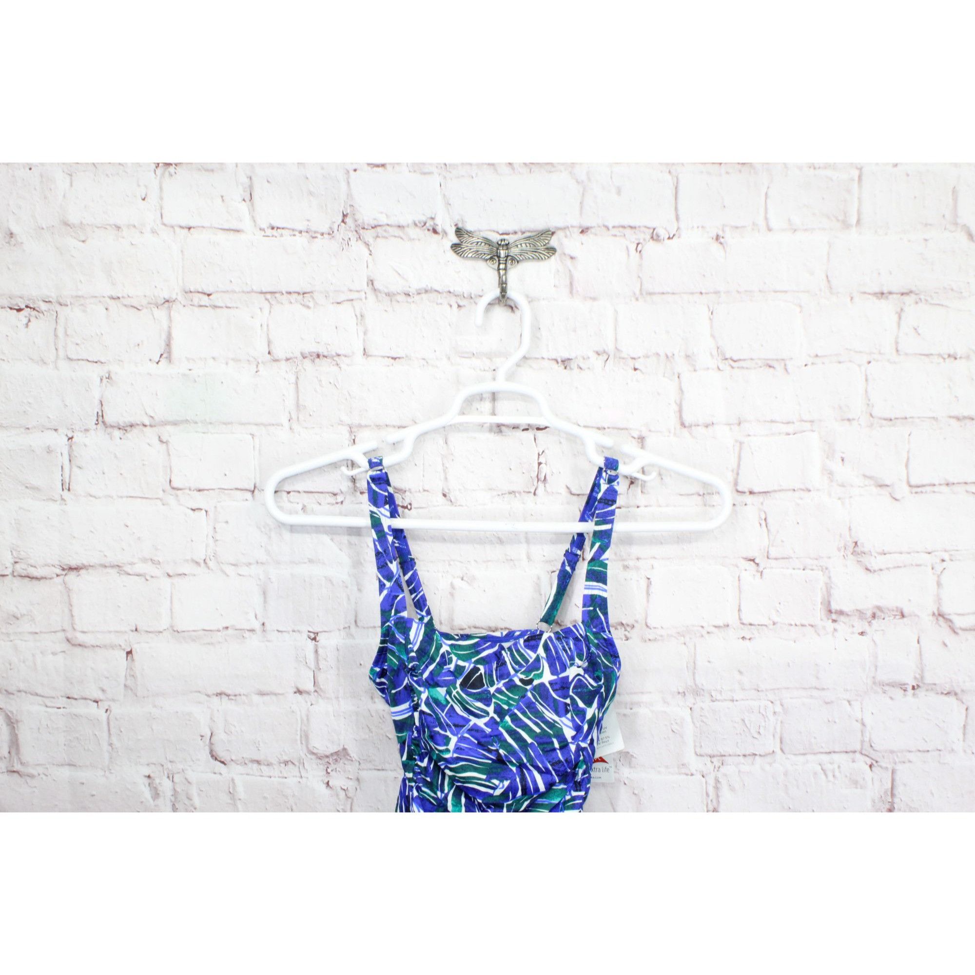 L.L. Bean × Swims × Vacation LL Bean Women's Mix and Match Swimwear Squareneck Tankini Size S / US 4 / IT 40 - 2 Thumbnail