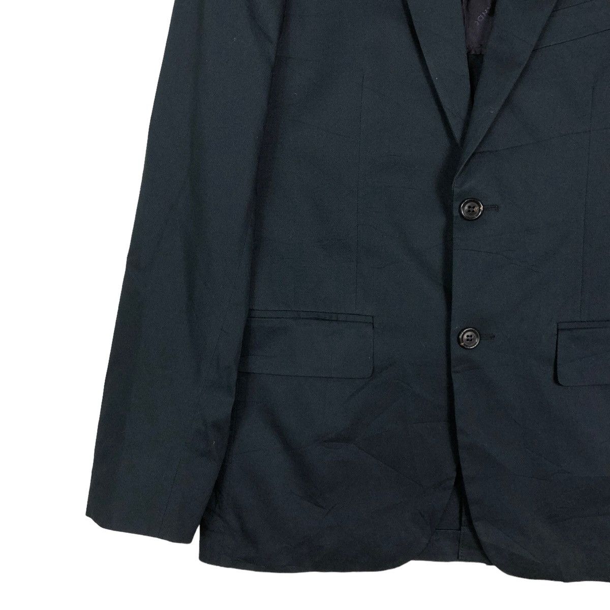 Japanese Brand 🔥RICH BLACK DOUBLE BREAST COATS JACKET ORLANDO ITALY Size US M / EU 48-50 / 2 - 7 Thumbnail