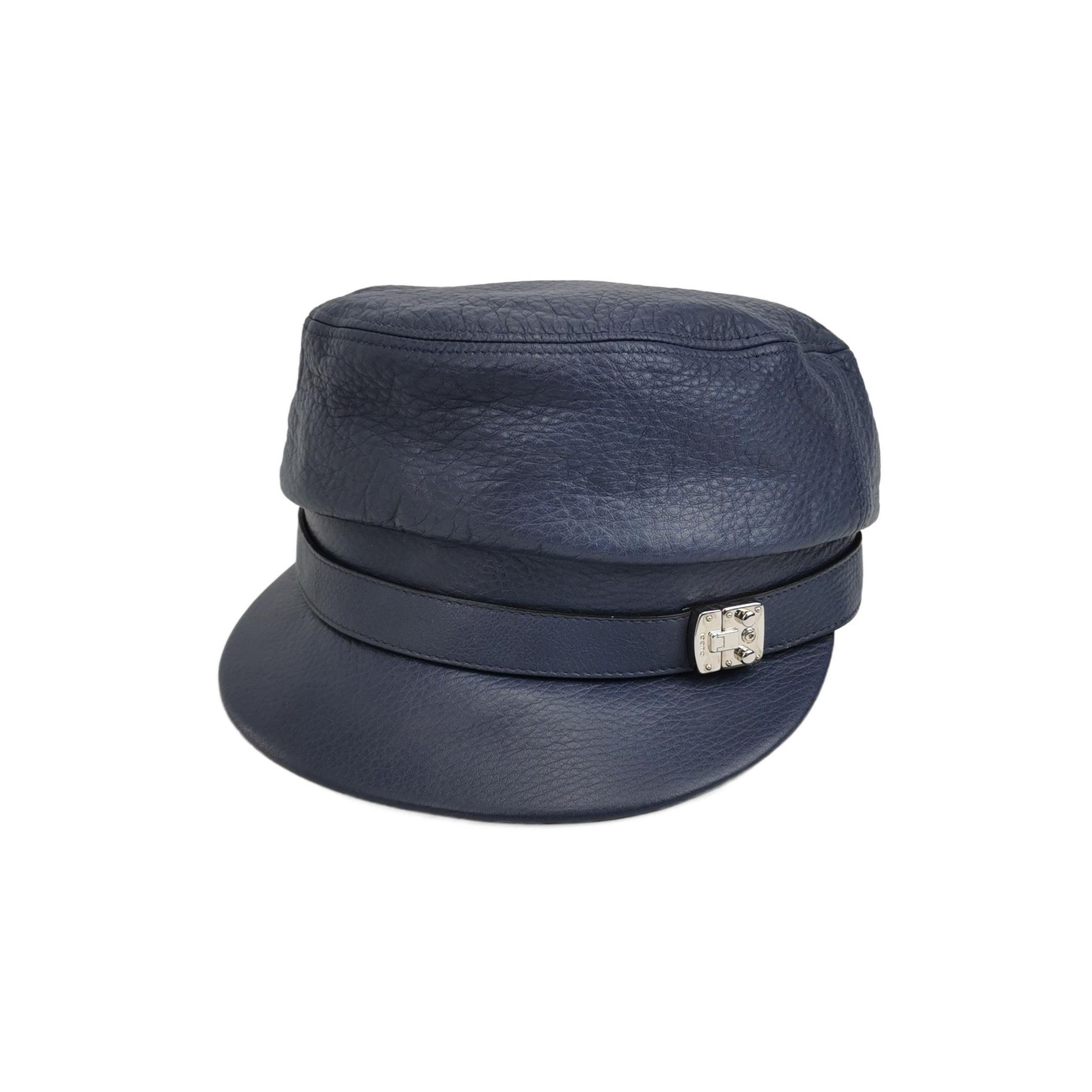 Gucci Gucci Leather Logo Buckle Cap Size ONE SIZE Size ONE SIZE - 1 Thumbnail