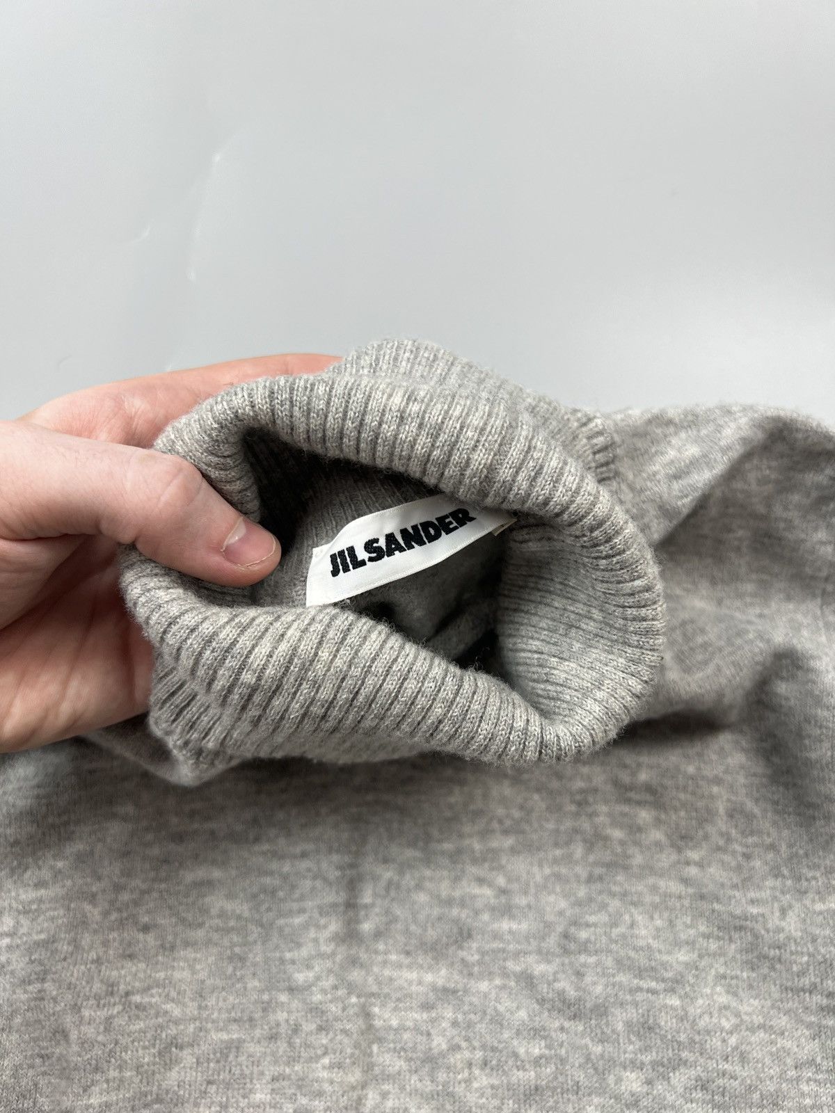 Jil Sander Jil Sander Turtleneck Wool Sweater (Y0450) Size M / US 6-8 / IT 42-44 - 7 Thumbnail