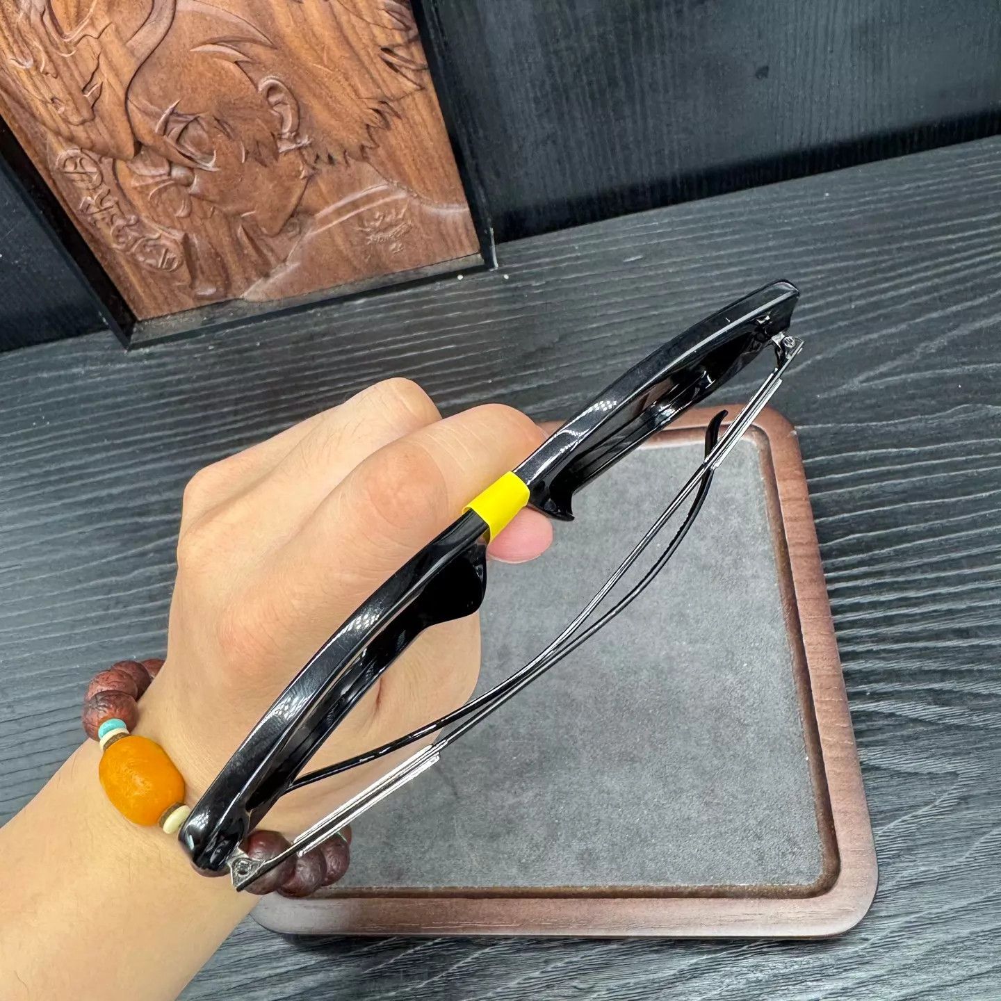 Prada Prada Metal Cut-Out Sunglasses One Size Size ONE SIZE - 8 Thumbnail