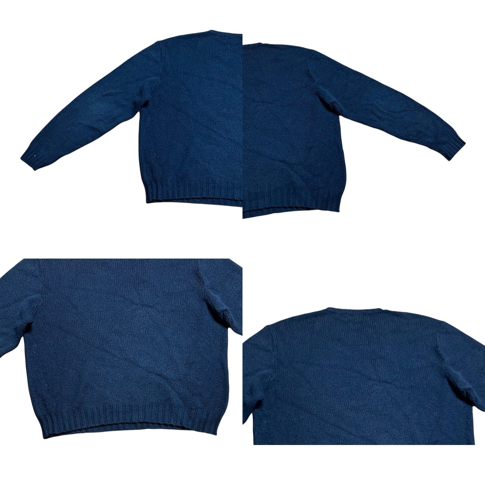 Ralph Lauren Polo Ralph Lauren Crew Neck Sweater Mens 2XL Wool Blend Pullover Blue Knit Regular Tailored Classic Size US XXL / EU 58 / 5 - 9 Thumbnail