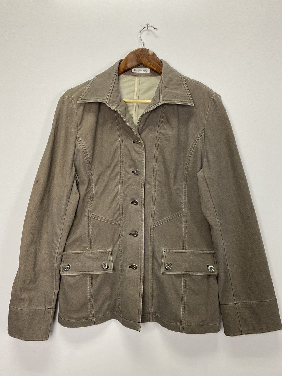 Longchamp × Vintage Vintage Longchamp Jacket Size US M / EU 48-50 / 2 - 3 Thumbnail