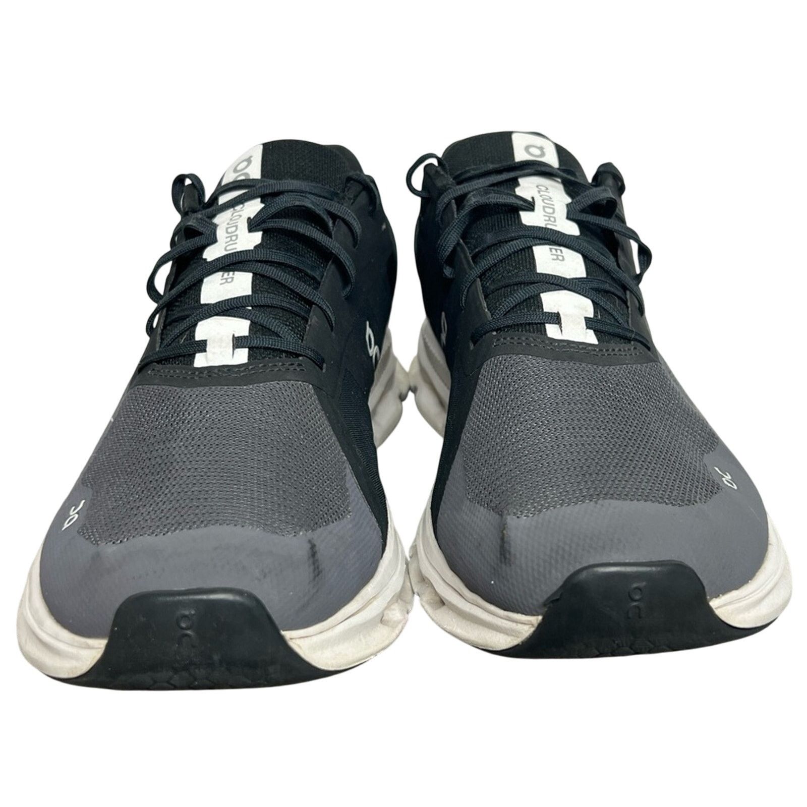 On On Cloudrunner - Men's Running Sneakers (Eclipse/Frost) 12 Size US 12 / EU 45 - 3 Thumbnail