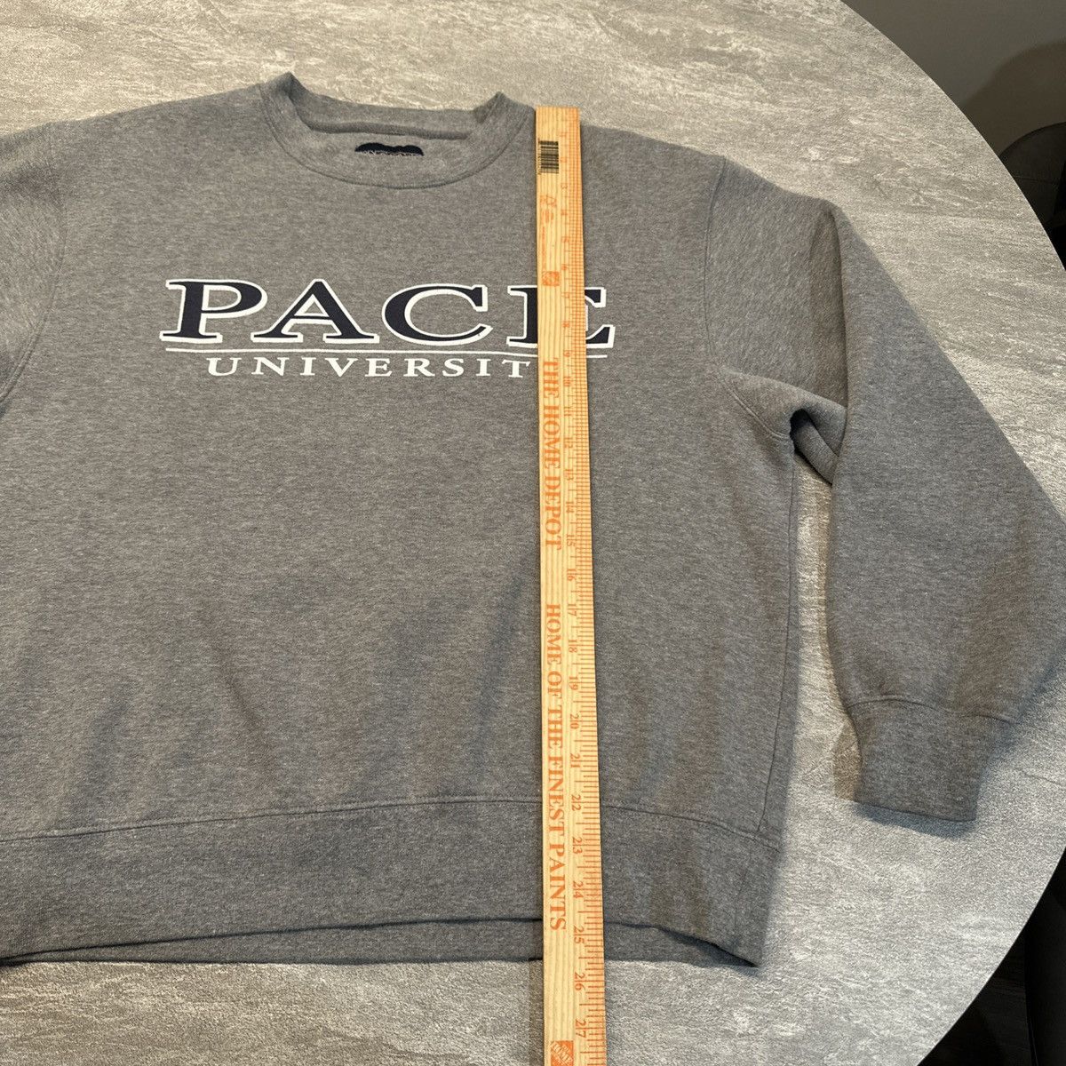 Jansport × Vintage Vintage 90s Jansport Pace University Crewneck Sweatshirt Size US L / EU 52-54 / 3 - 6 Thumbnail