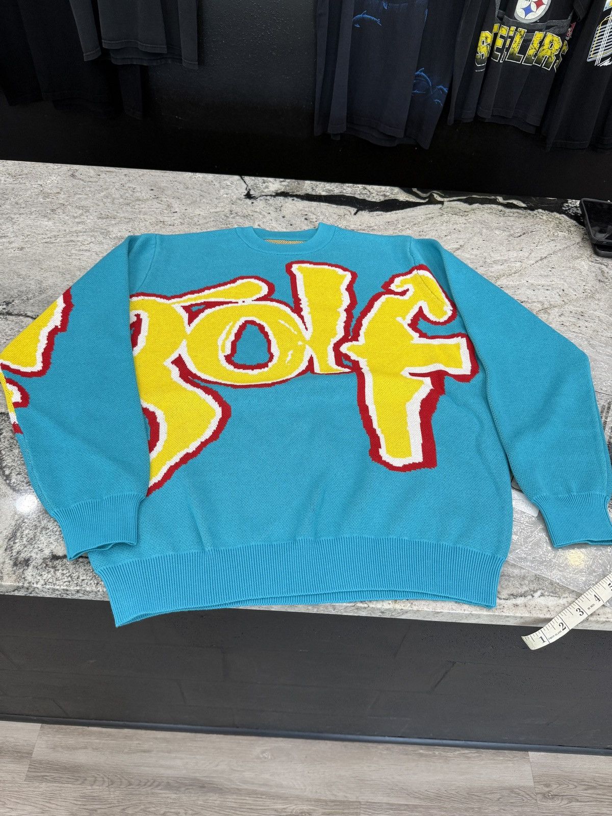 Golf Wang Golf wang blue safari sweatshirt Size US XL / EU 56 / 4 - 3 Thumbnail