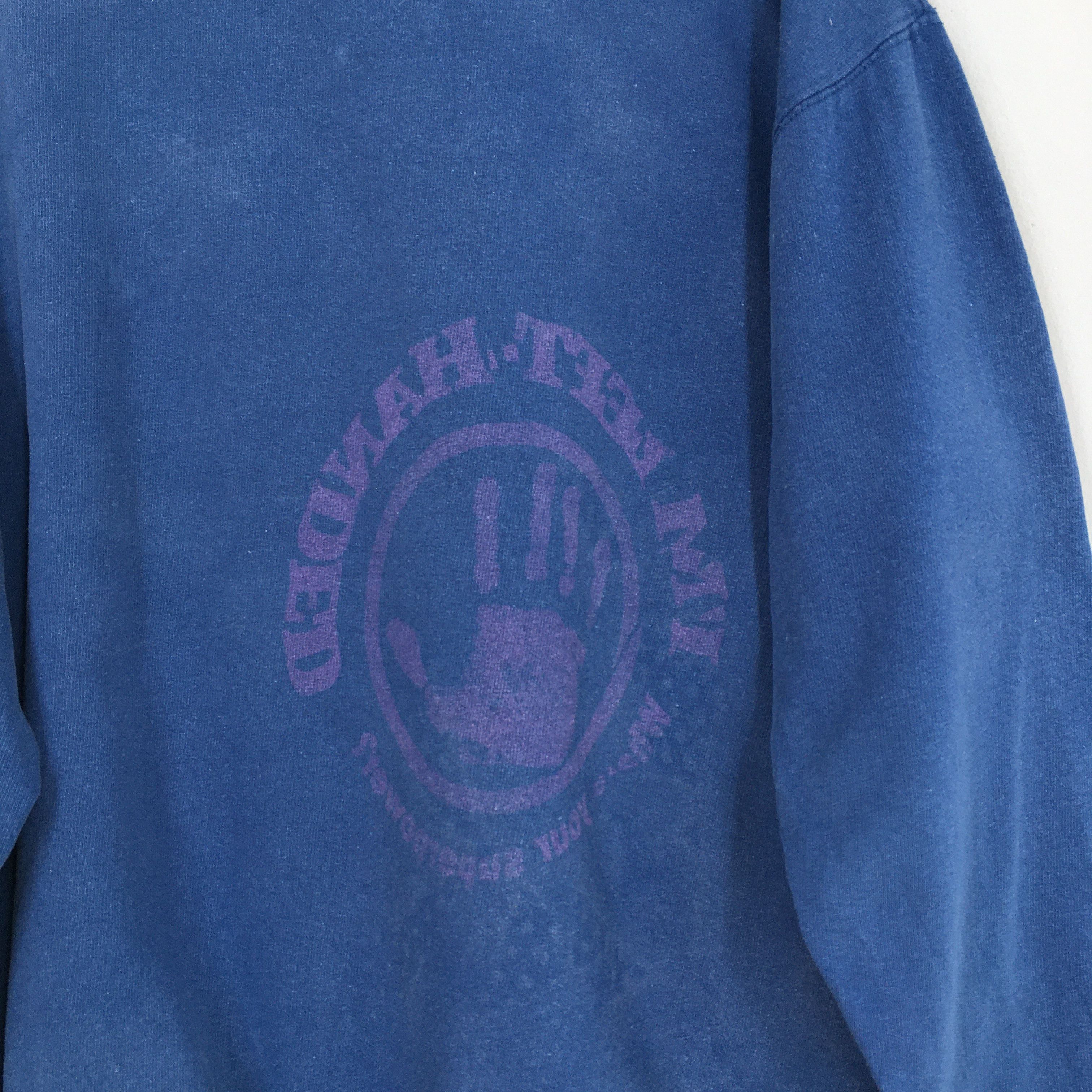 Arizona Jean Co. Vintage 90s Usa Hoover Dam Blue Sweatshirt XLarge Size US XL / EU 56 / 4 - 7 Thumbnail