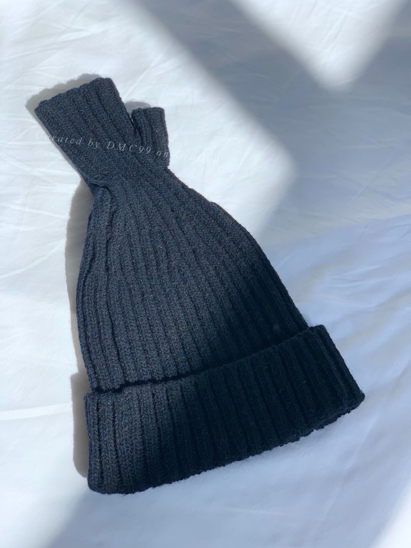 Kapital Kapital All Wool Black Beanie Size ONE SIZE - 1 Thumbnail