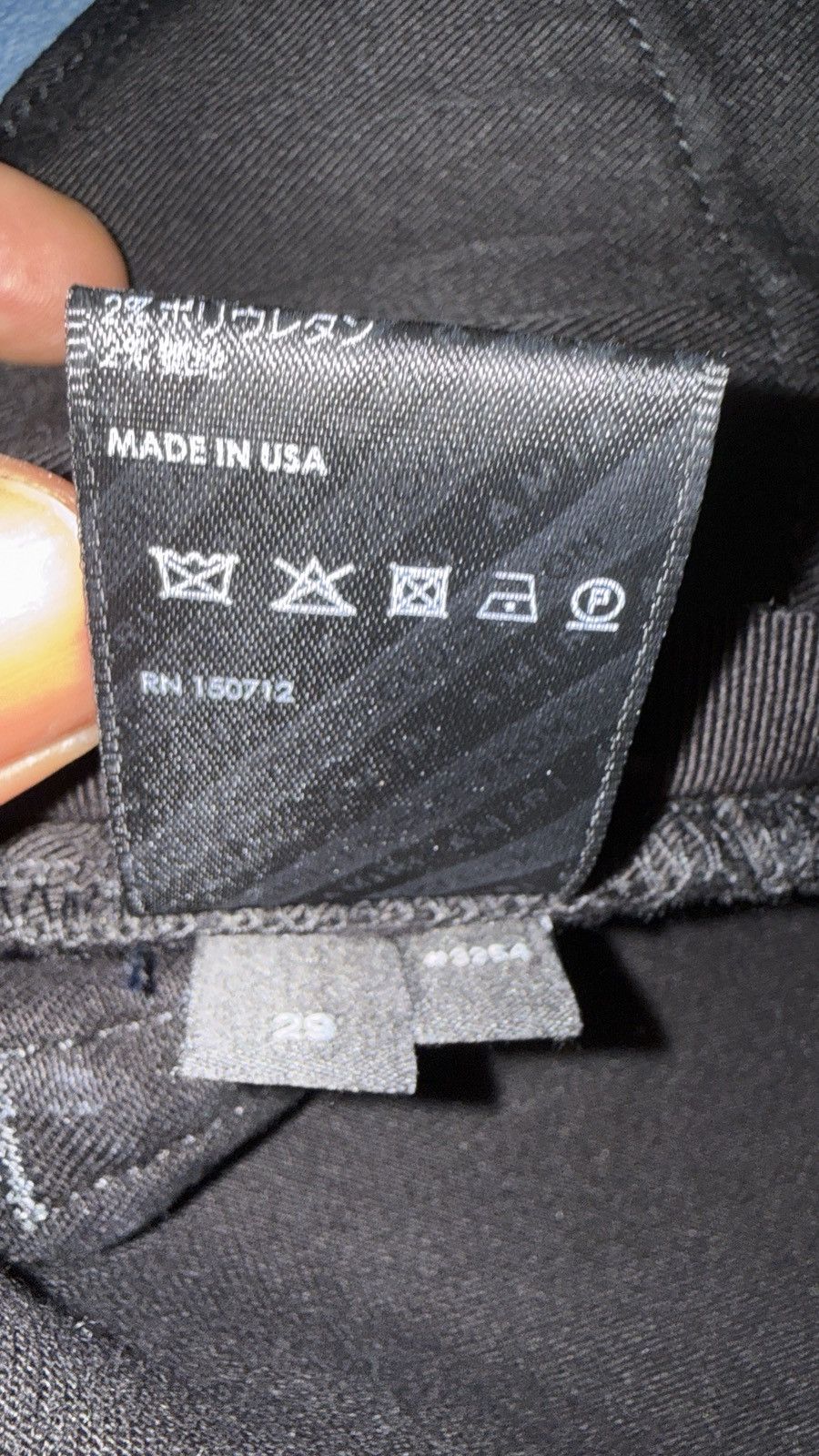 Amiri Amiri black stack jeans Size US 29 - 6 Thumbnail