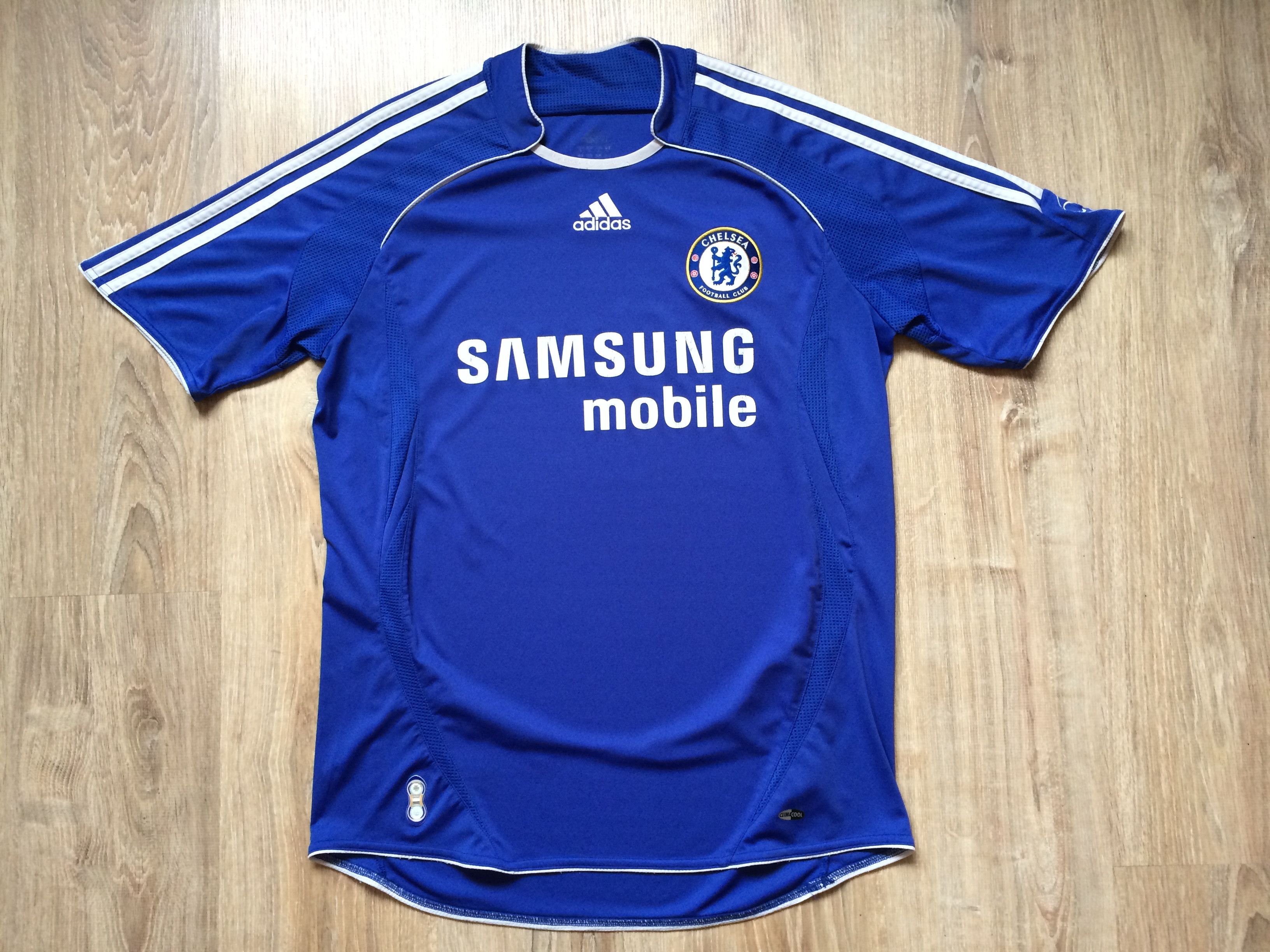 Adidas Vintage Adidas Chelsea Home Football Shirt 2006-2008 Size US M / EU 48-50 / 2 - 1 Thumbnail