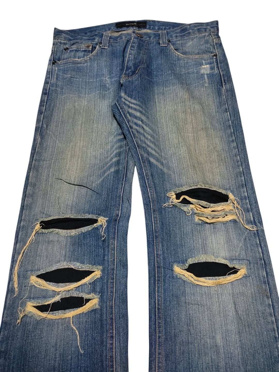 Japanese Brand Limited i Skull rock denim Size US 34 / EU 50 - 5 Thumbnail