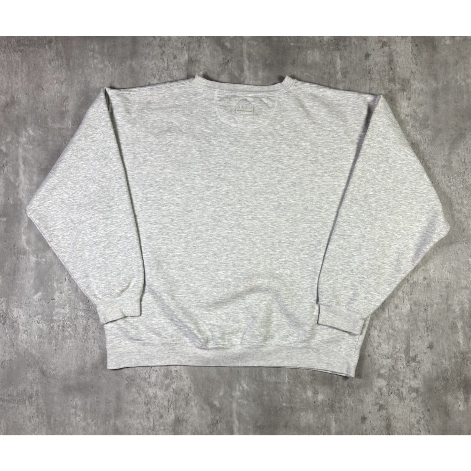 NFL VINTAGE Superbowl 97 Sweatshirt Embroidered NFL Gray Pullover Mens XL 90s Size US XL / EU 56 / 4 - 2 Thumbnail