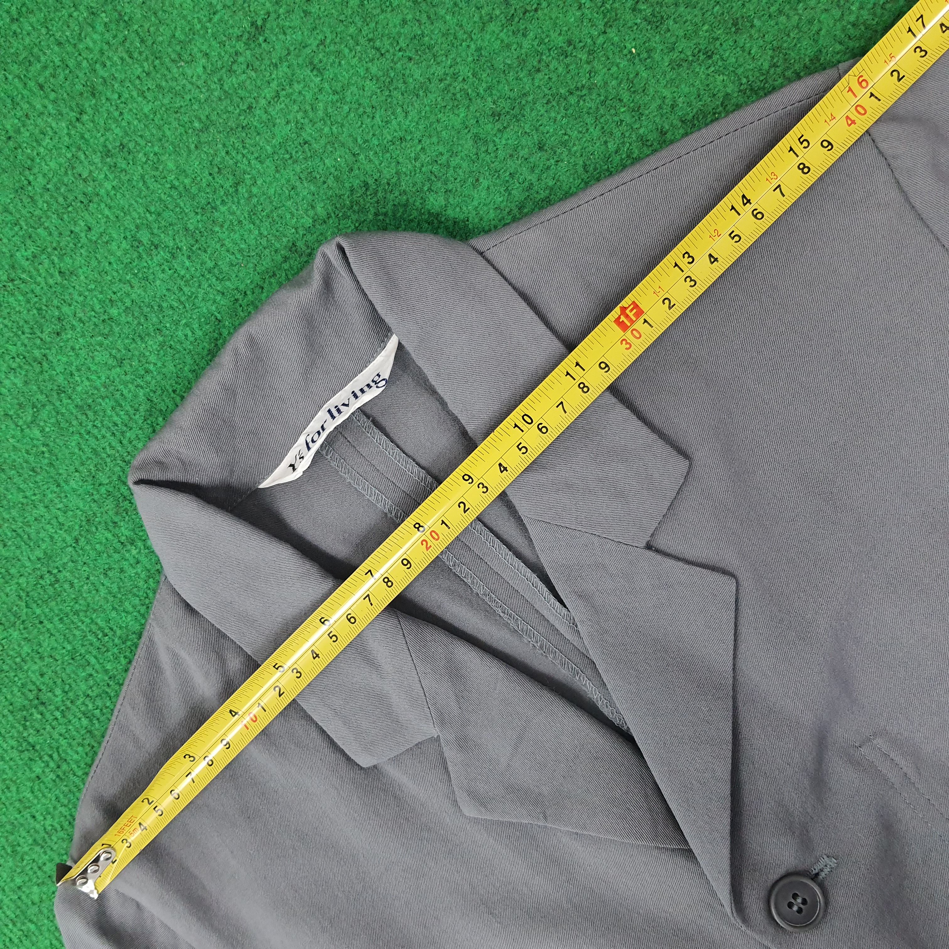 Y's Vintage Y's for Living by Yohji Yamamoto Blazer C260N5 Size XS / US 0-2 / IT 36-38 - 6 Thumbnail