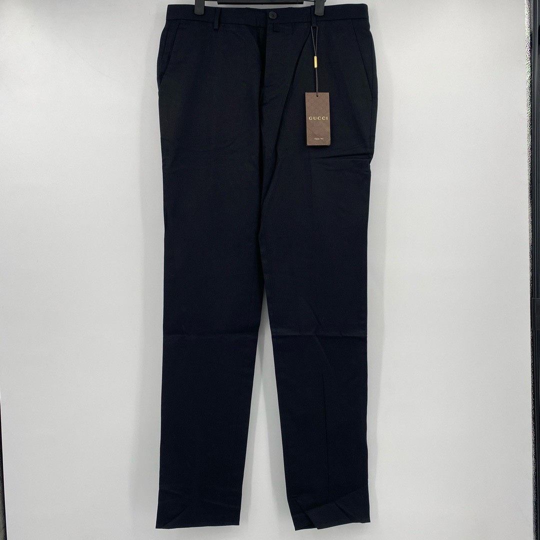 Gucci Gucci back button pocket suit trousers Nextarrow-2412 Size US 32 / EU 48 - 1 Thumbnail